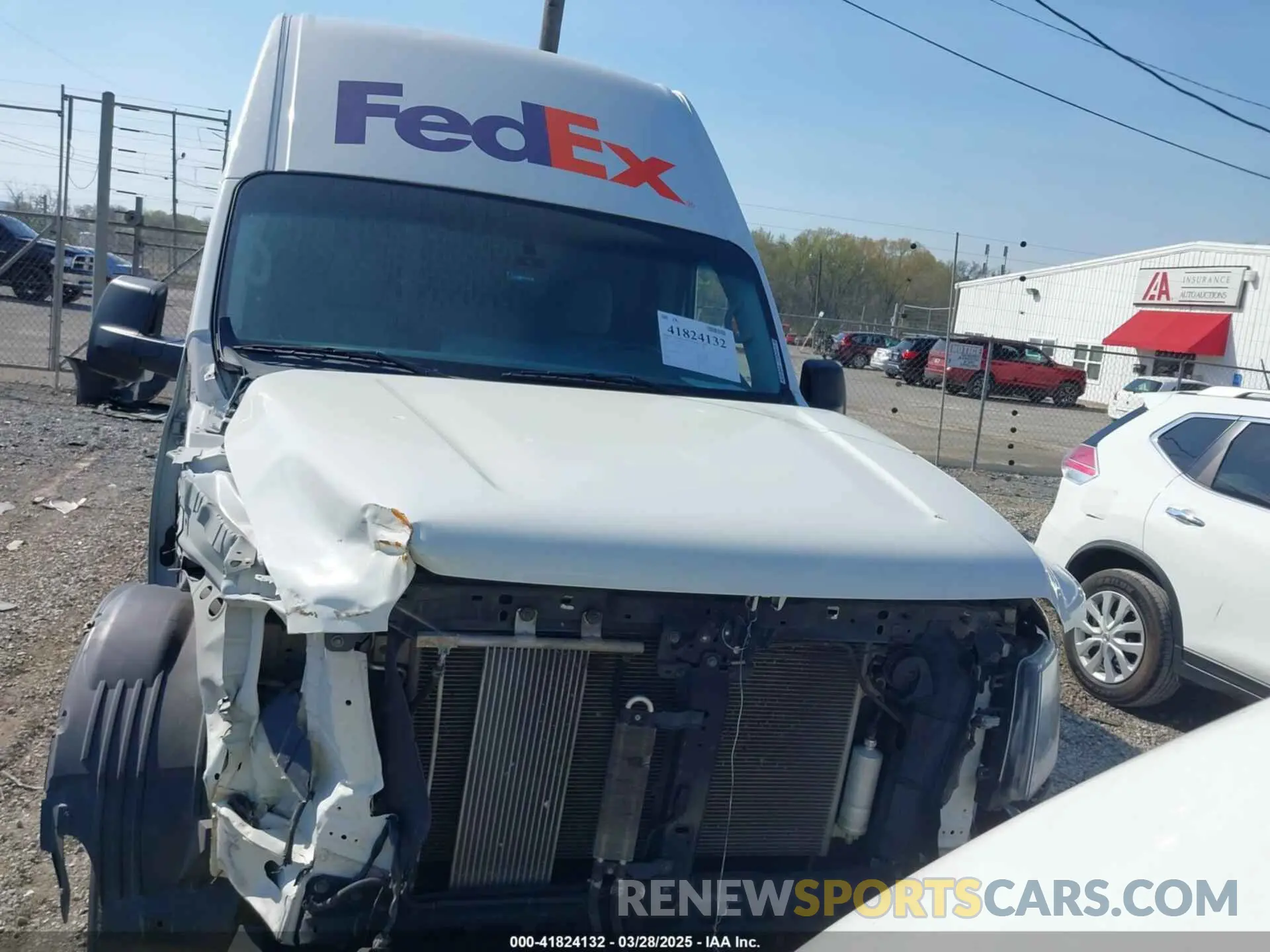 12 Photograph of a damaged car 1N6BF0LY5KN810123 NISSAN NV CARGO NV2500 HD 2019