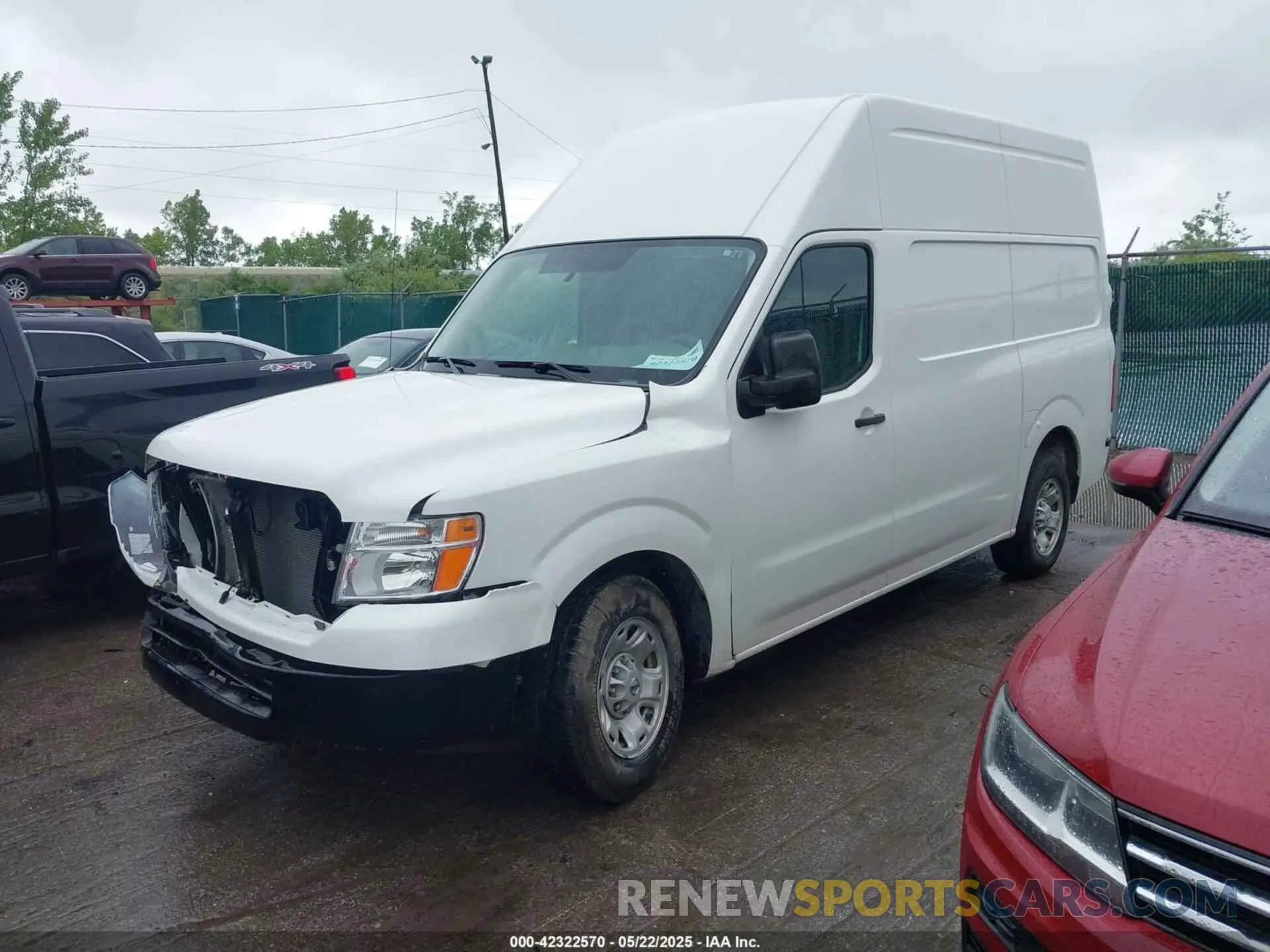 2 Фотография поврежденного автомобиля 1N6BF0LY6KN810650 NISSAN NV CARGO NV2500 HD 2019