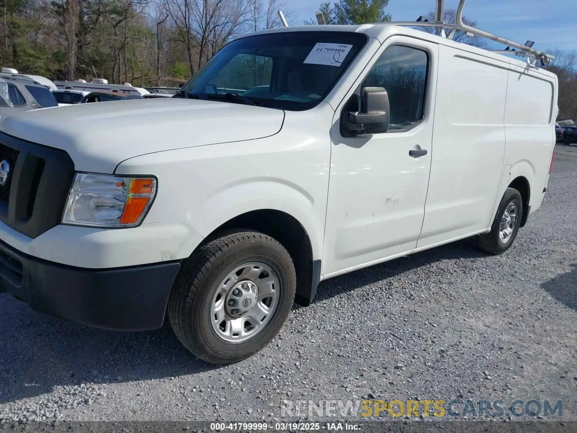 2 Photograph of a damaged car 1N6BF0KY4MN809372 NISSAN NV CARGO NV2500 HD 2021