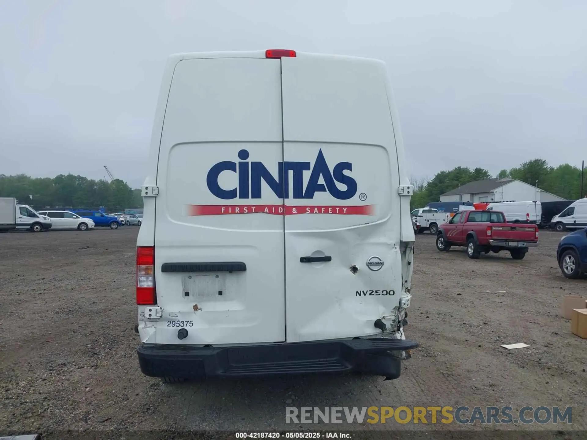 16 Фотография поврежденного автомобиля 1N6BF0LY7MN809266 NISSAN NV CARGO NV2500 HD 2021