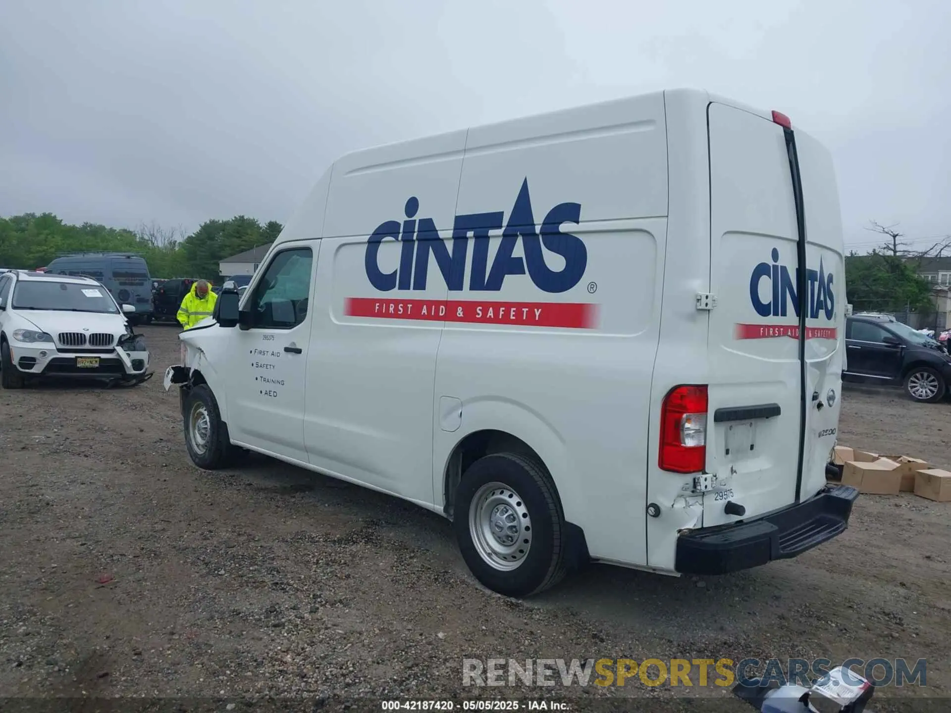 3 Фотография поврежденного автомобиля 1N6BF0LY7MN809266 NISSAN NV CARGO NV2500 HD 2021
