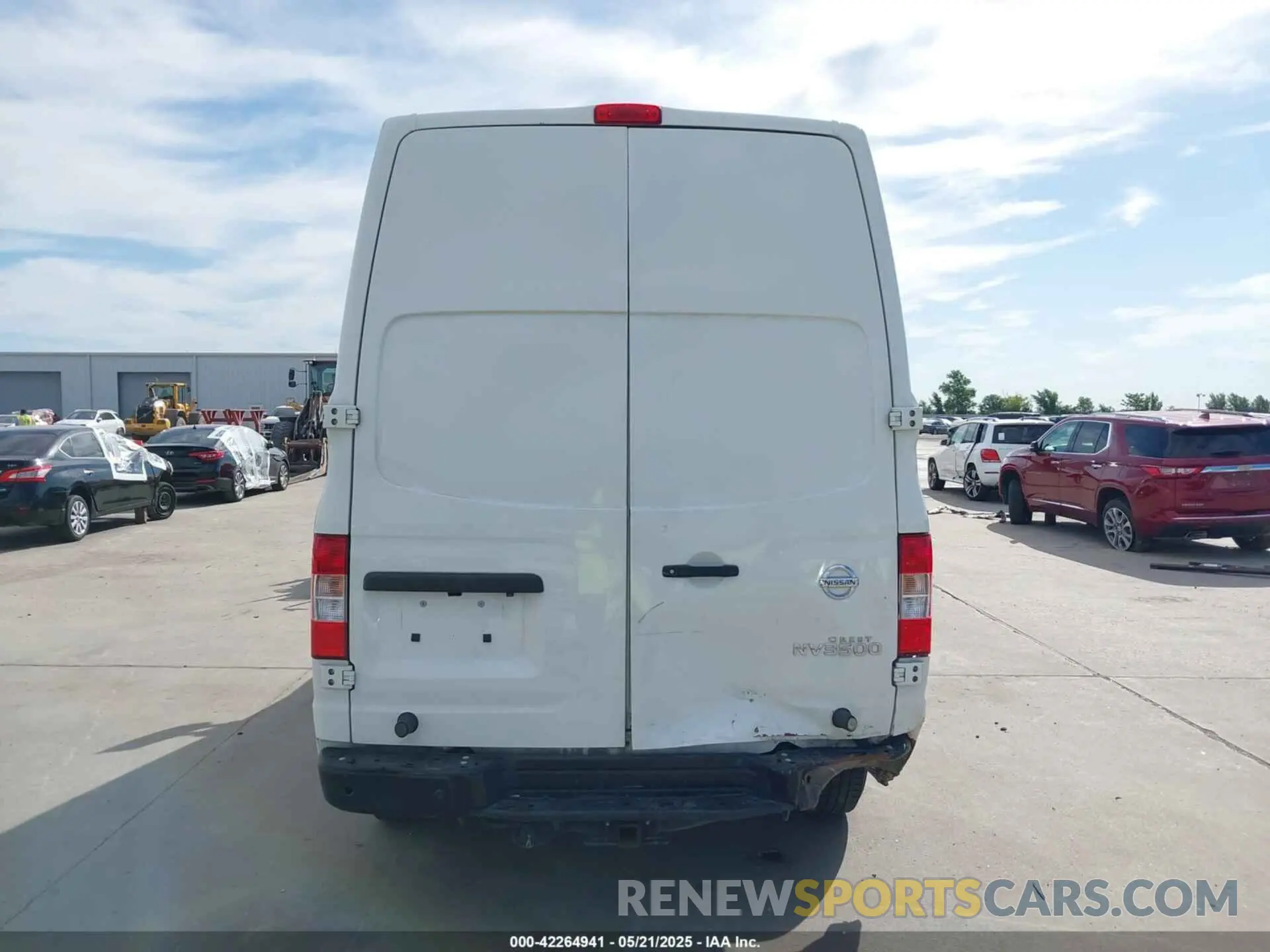 16 Photograph of a damaged car 1N6AF0LY8MN805030 NISSAN NV CARGO NV3500 HD 2021