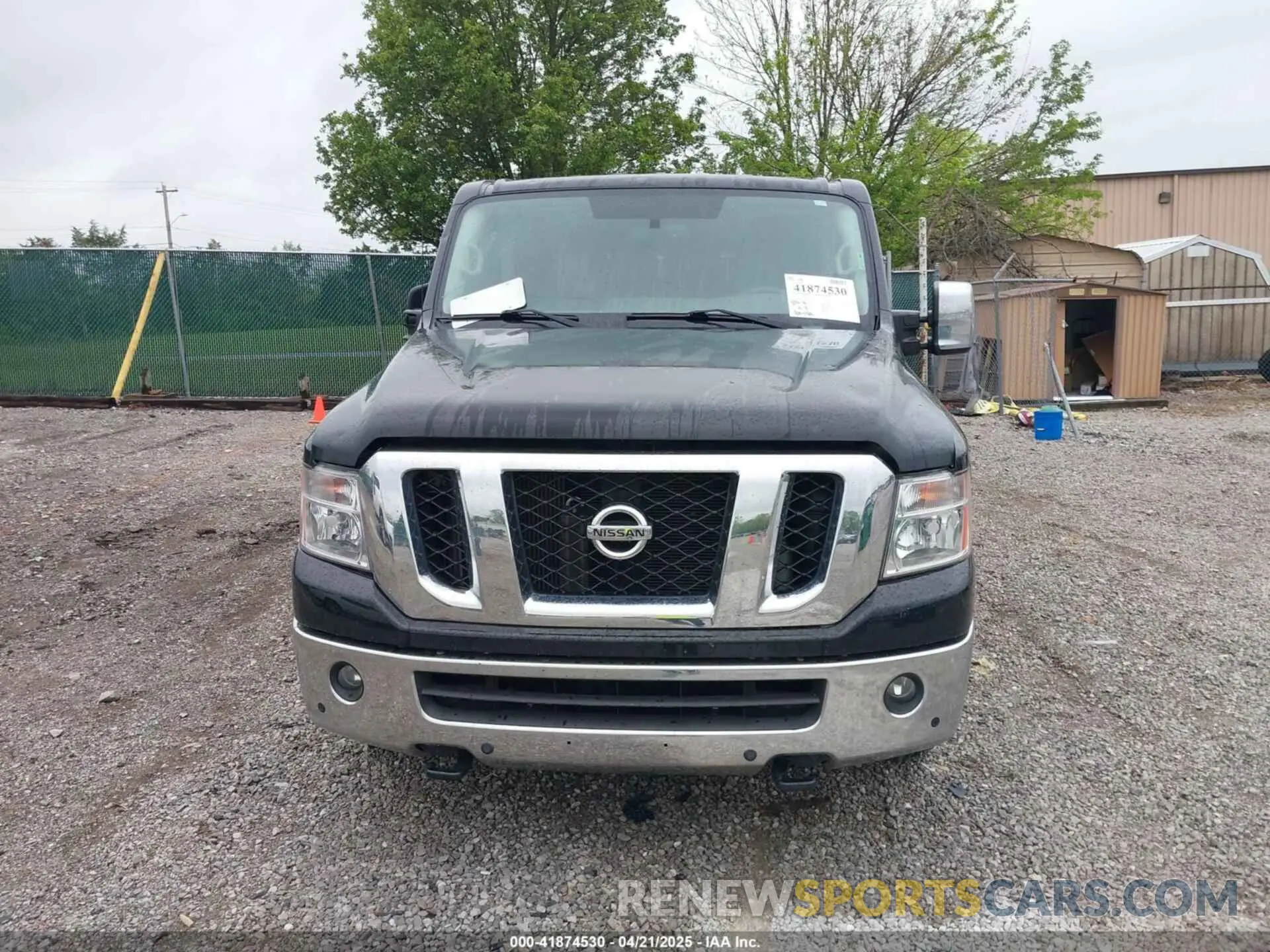 12 Photograph of a damaged car 5BZAF0AA3LN851565 NISSAN NV PASSENGER NV3500 HD 2020