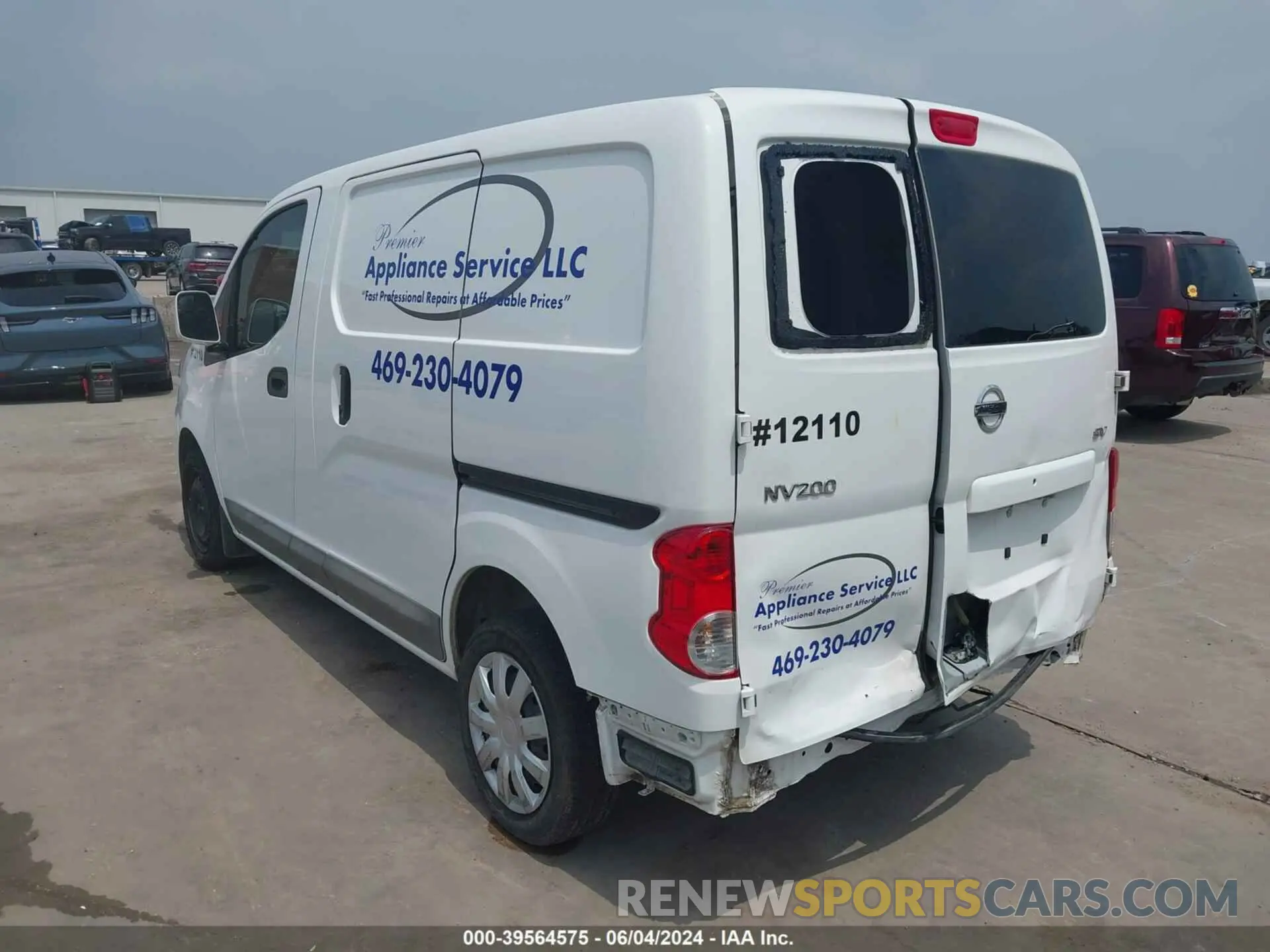 3 Фотография поврежденного автомобиля 3N6CM0KN0KK712110 NISSAN NV200 2019