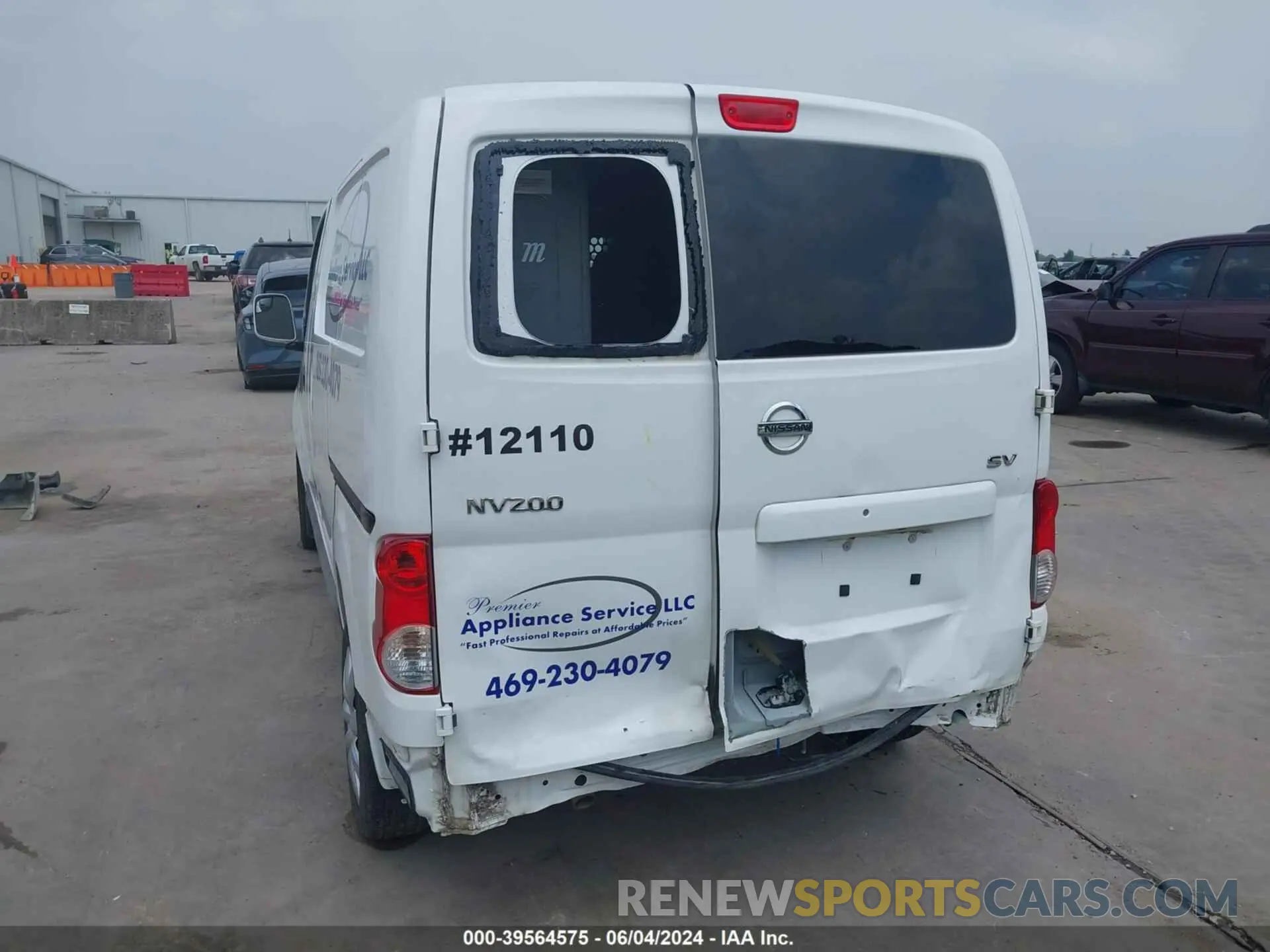 6 Фотография поврежденного автомобиля 3N6CM0KN0KK712110 NISSAN NV200 2019