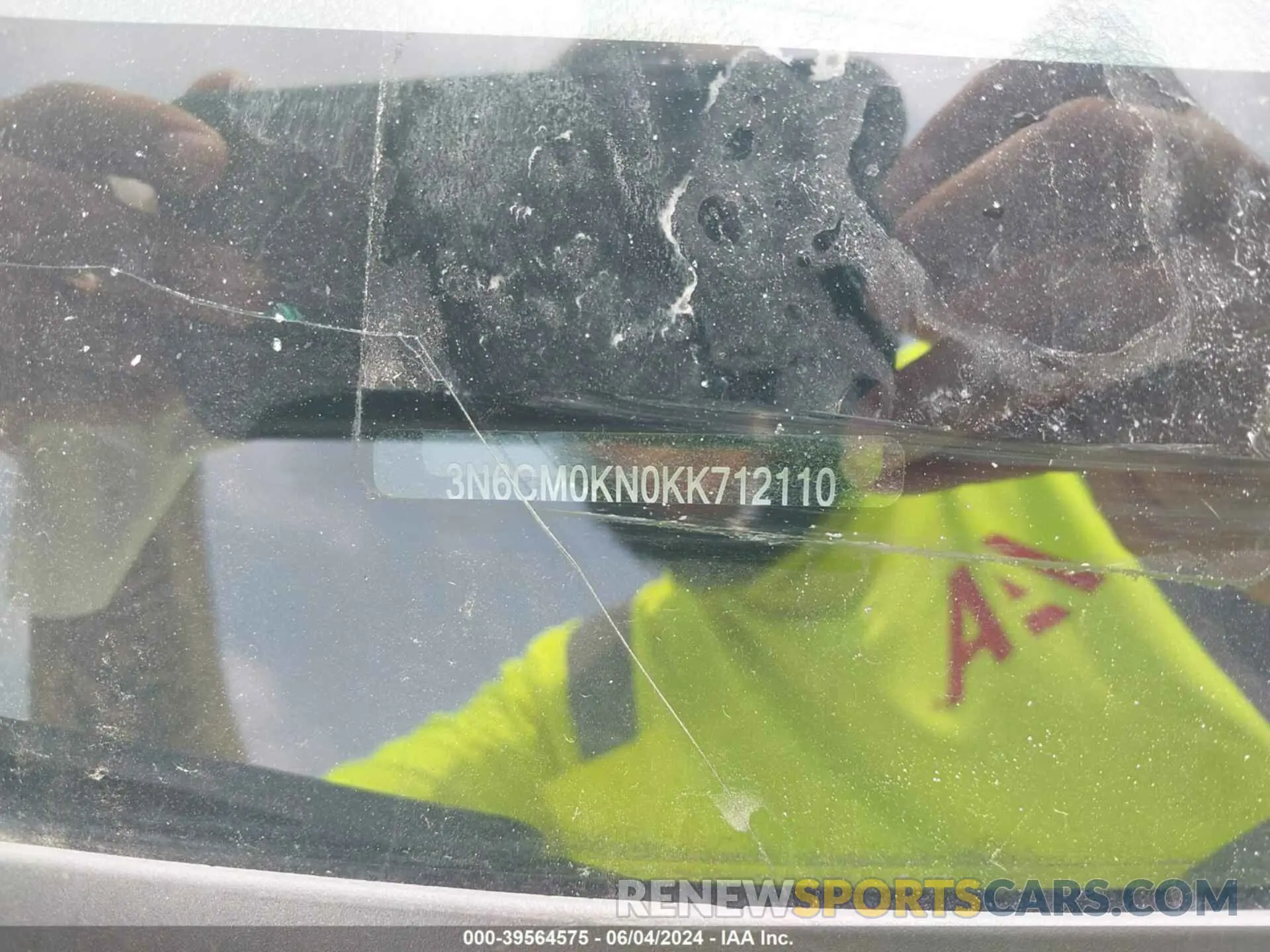 9 Фотография поврежденного автомобиля 3N6CM0KN0KK712110 NISSAN NV200 2019