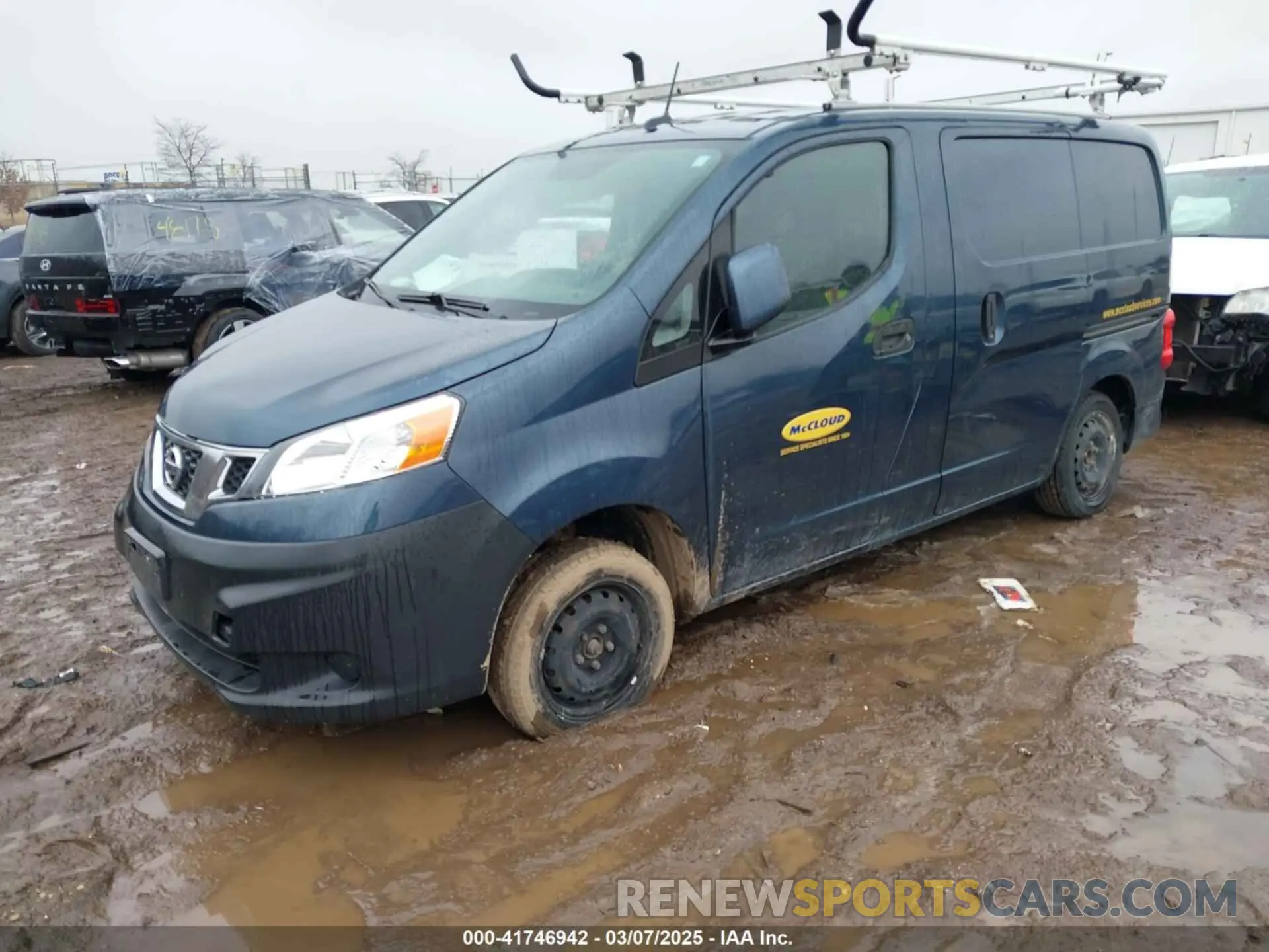 2 Photograph of a damaged car 3N6CM0KN2KK700069 NISSAN NV200 2019