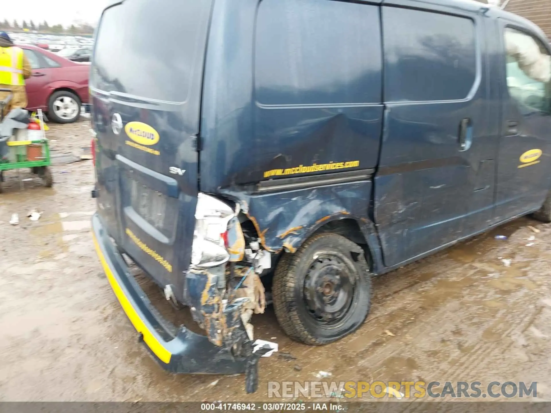 6 Photograph of a damaged car 3N6CM0KN2KK700069 NISSAN NV200 2019