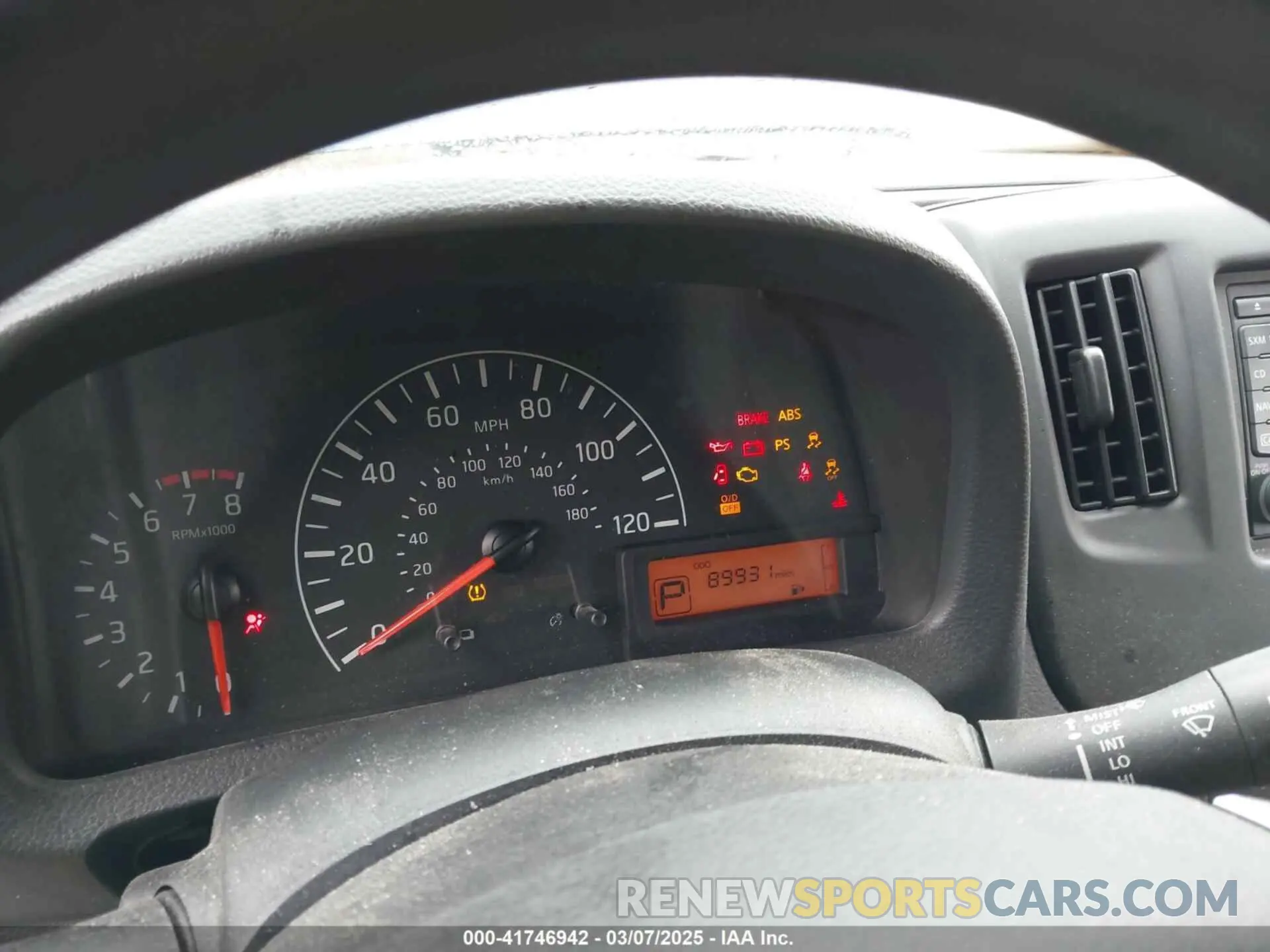 7 Photograph of a damaged car 3N6CM0KN2KK700069 NISSAN NV200 2019