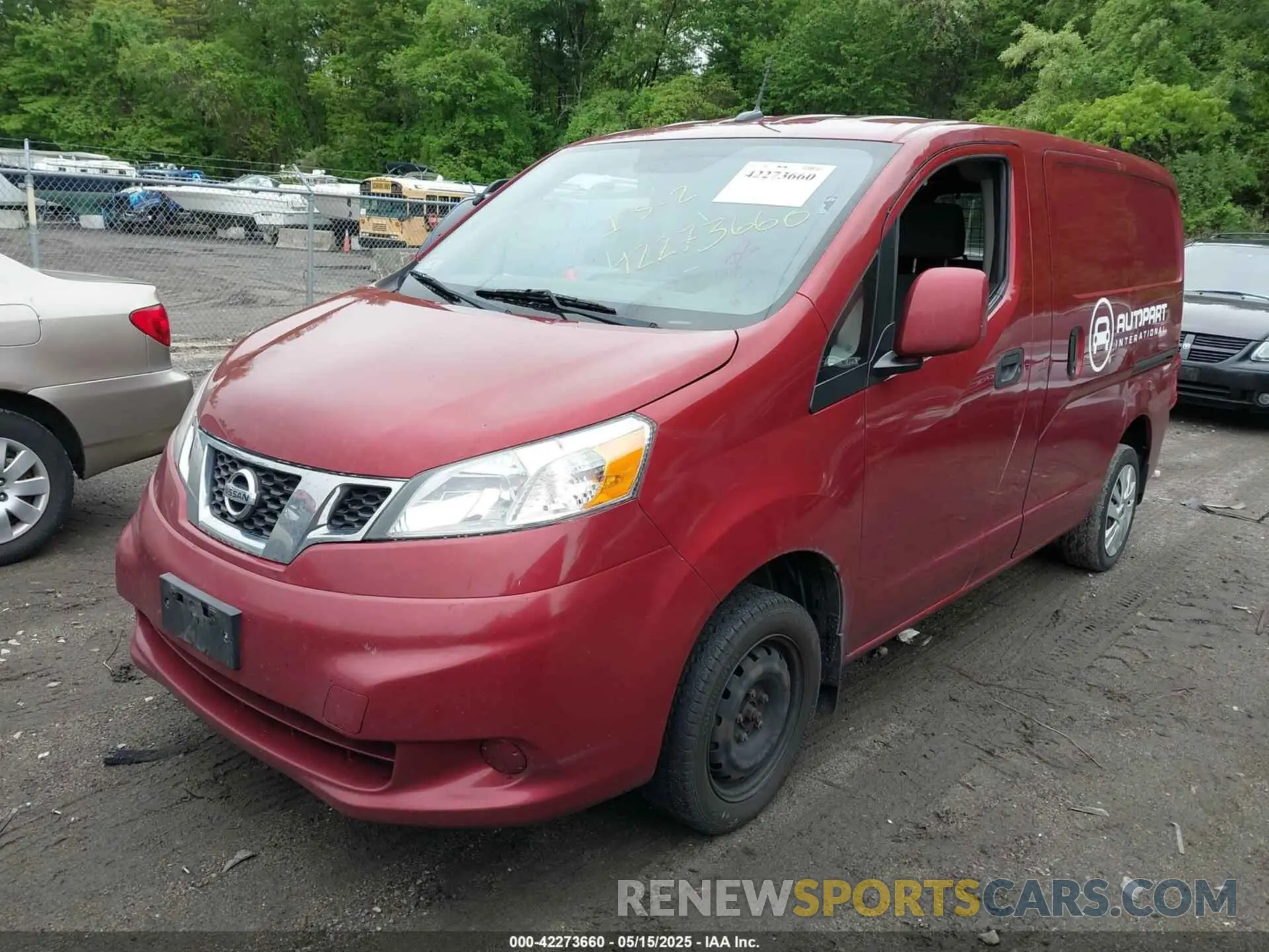 2 Photograph of a damaged car 3N6CM0KN3KK694587 NISSAN NV200 2019