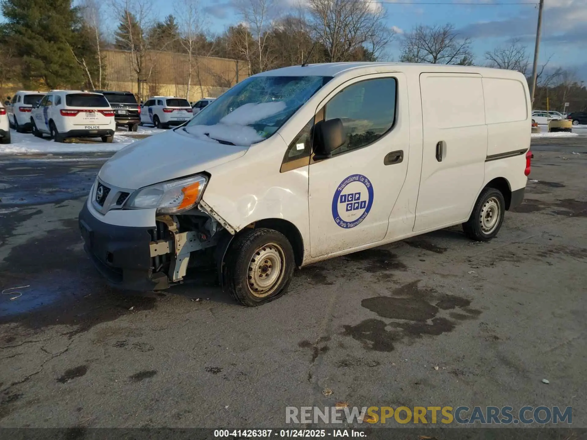 2 Photograph of a damaged car 3N6CM0KN5KK693375 NISSAN NV200 2019