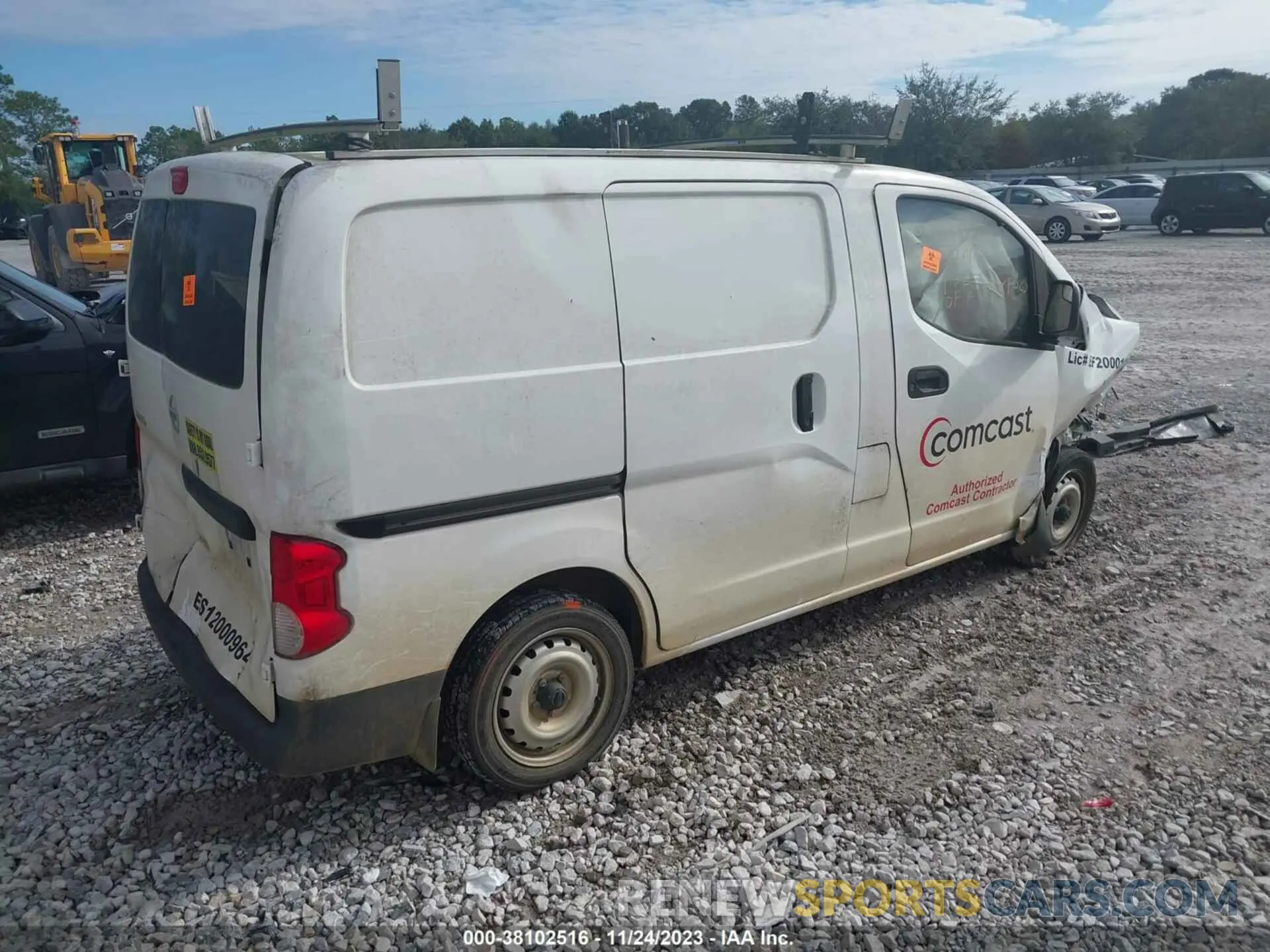 4 Фотография поврежденного автомобиля 3N6CM0KN5KK697961 NISSAN NV200 2019