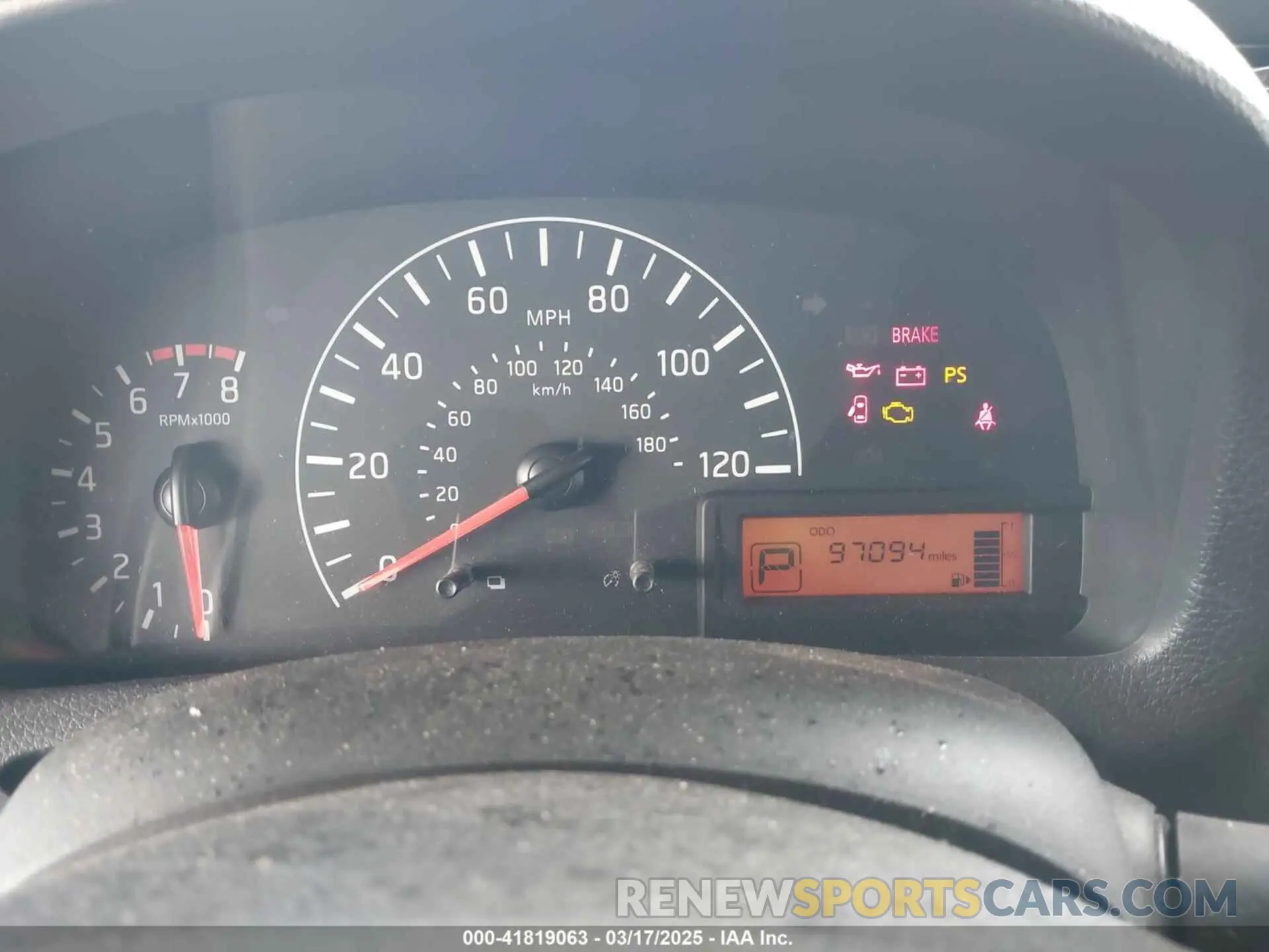 7 Photograph of a damaged car 3N6CM0KN5KK702303 NISSAN NV200 2019