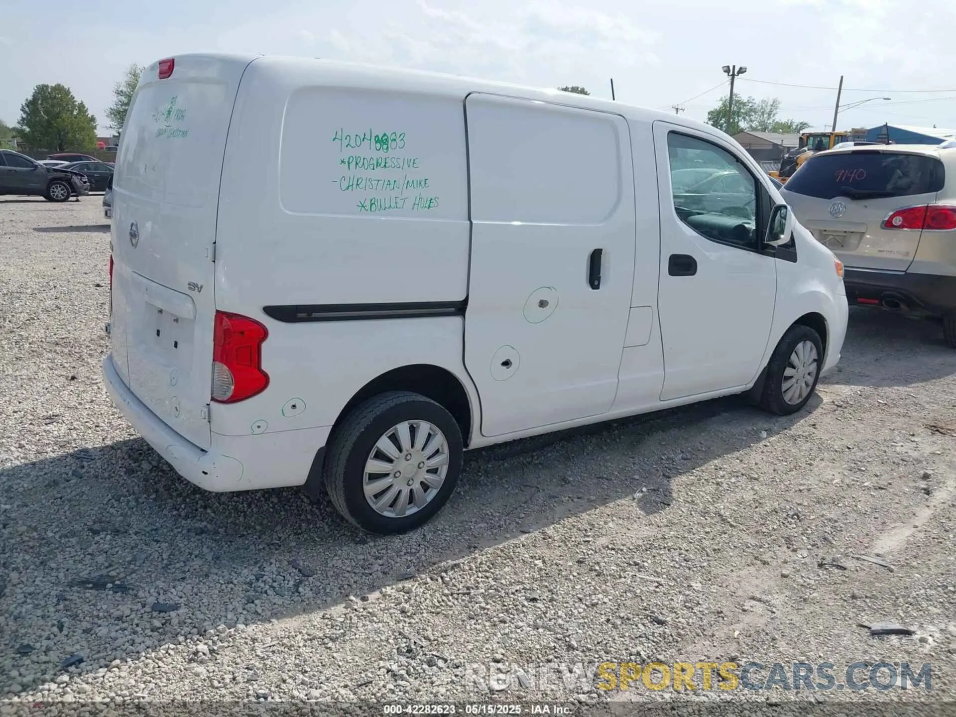 4 Фотография поврежденного автомобиля 3N6CM0KN6KK692509 NISSAN NV200 2019