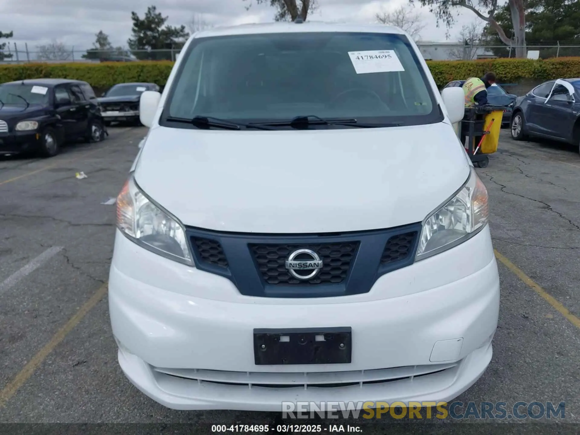 12 Photograph of a damaged car 3N6CM0KN9KK694173 NISSAN NV200 2019