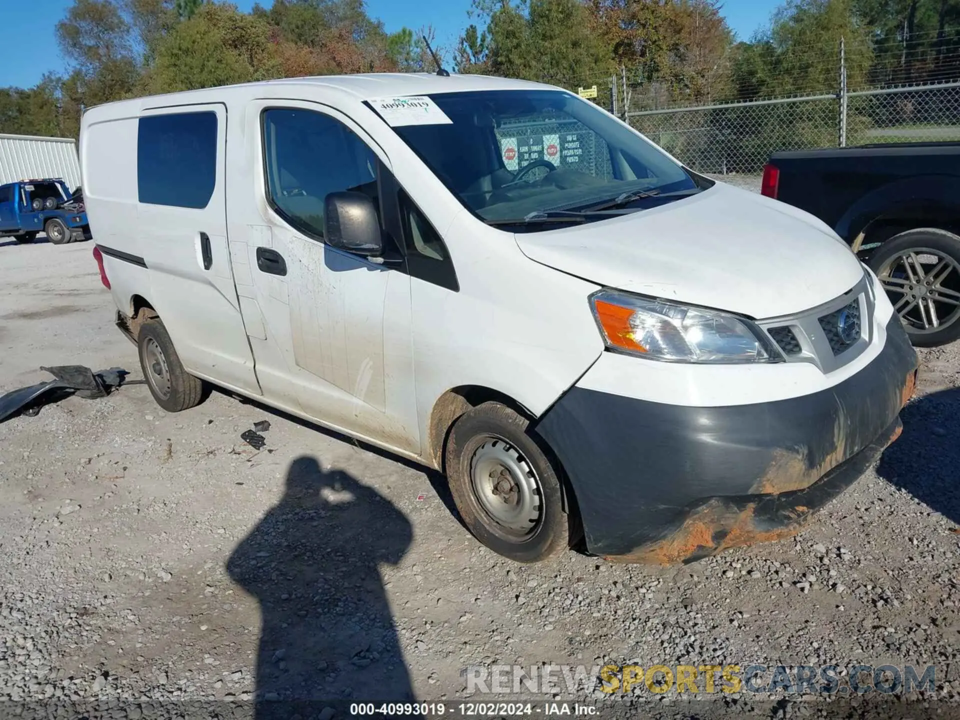 1 Photograph of a damaged car 3N6CM0KN9KK697168 NISSAN NV200 2019