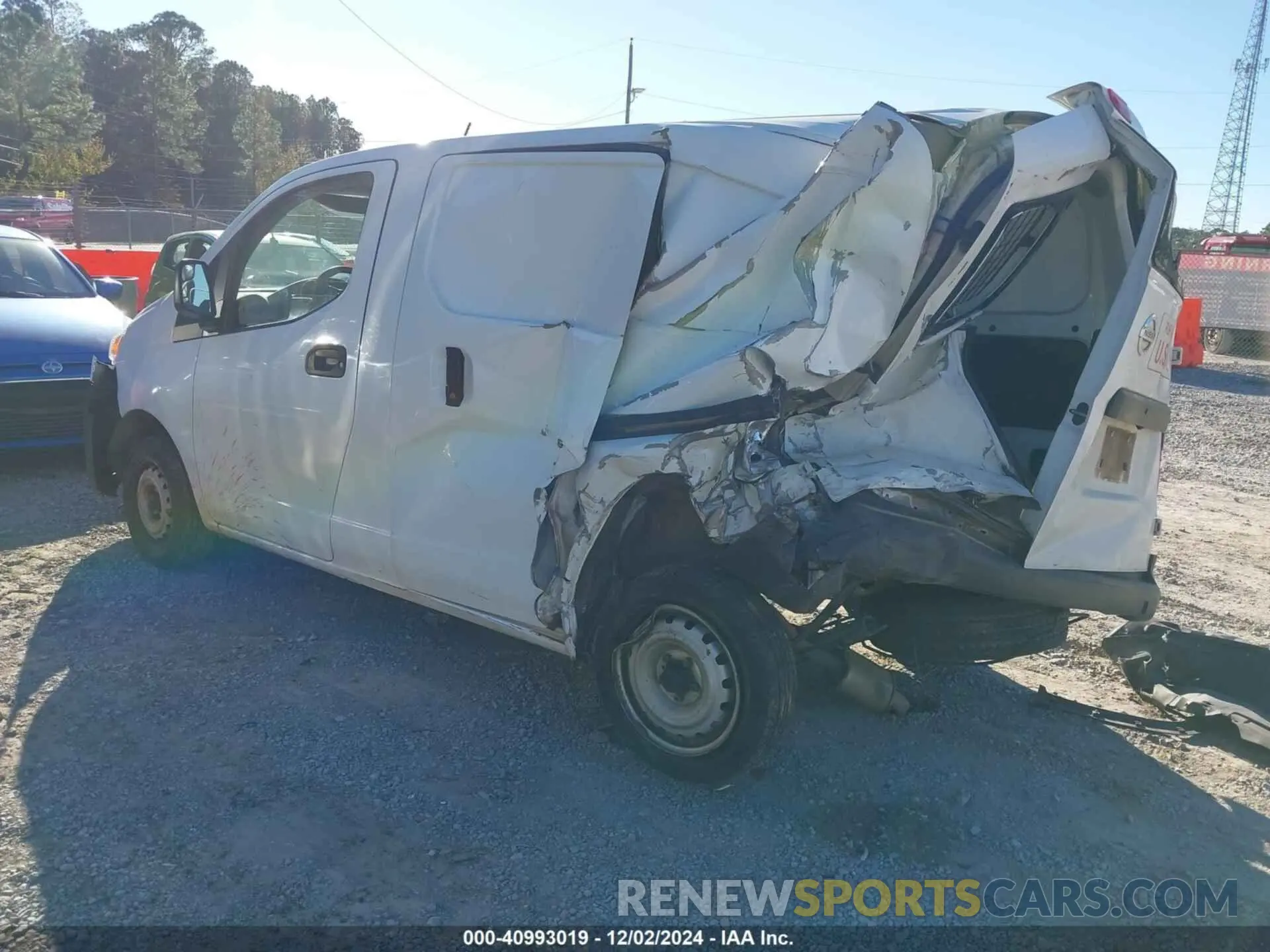 3 Photograph of a damaged car 3N6CM0KN9KK697168 NISSAN NV200 2019