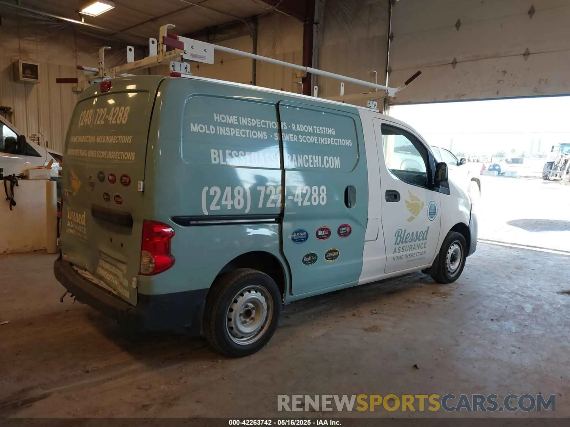 4 Фотография поврежденного автомобиля 3N6CM0KN9KK699096 NISSAN NV200 2019