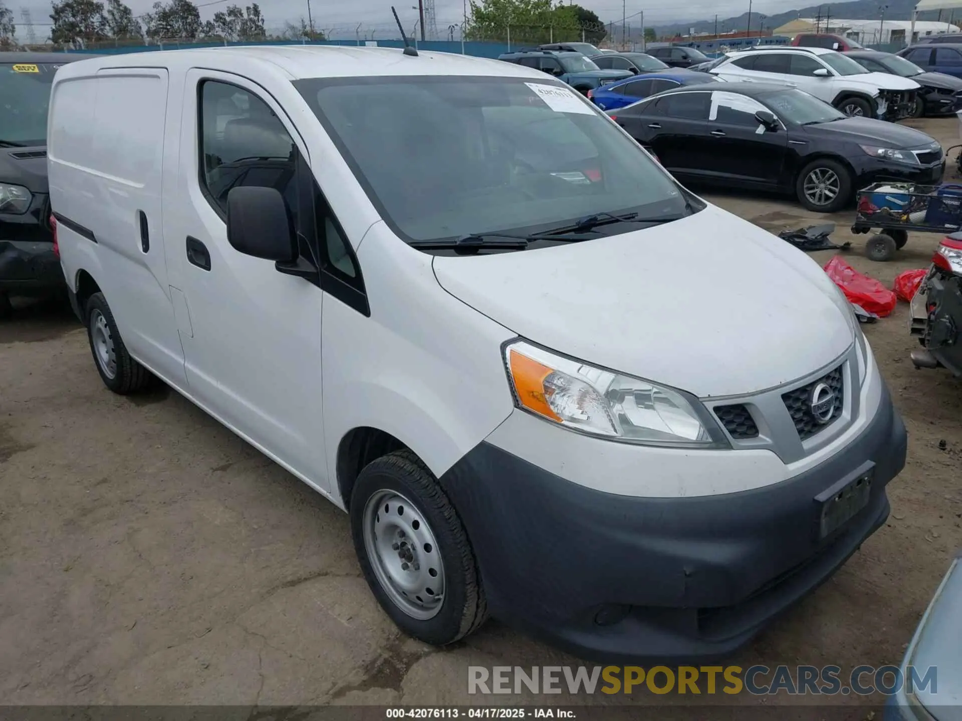 1 Photograph of a damaged car 3N6CM0KNXKK703267 NISSAN NV200 2019