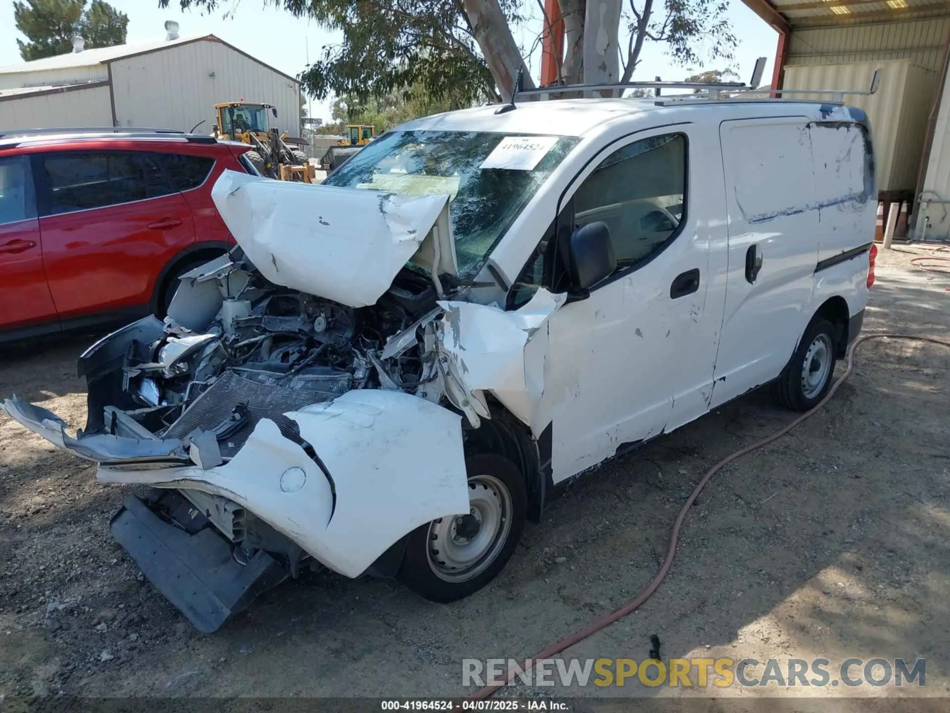2 Photograph of a damaged car 3N6CM0KN0LK705837 NISSAN NV200  CARGO 2020
