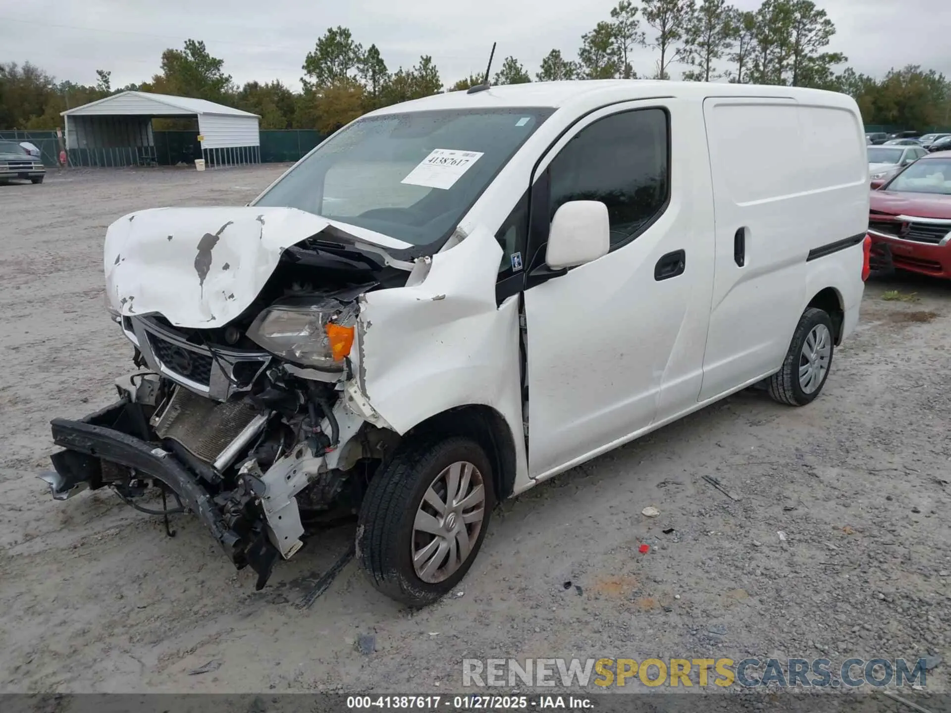 2 Photograph of a damaged car 3N6CM0KN1LK700534 NISSAN NV200  CARGO 2020