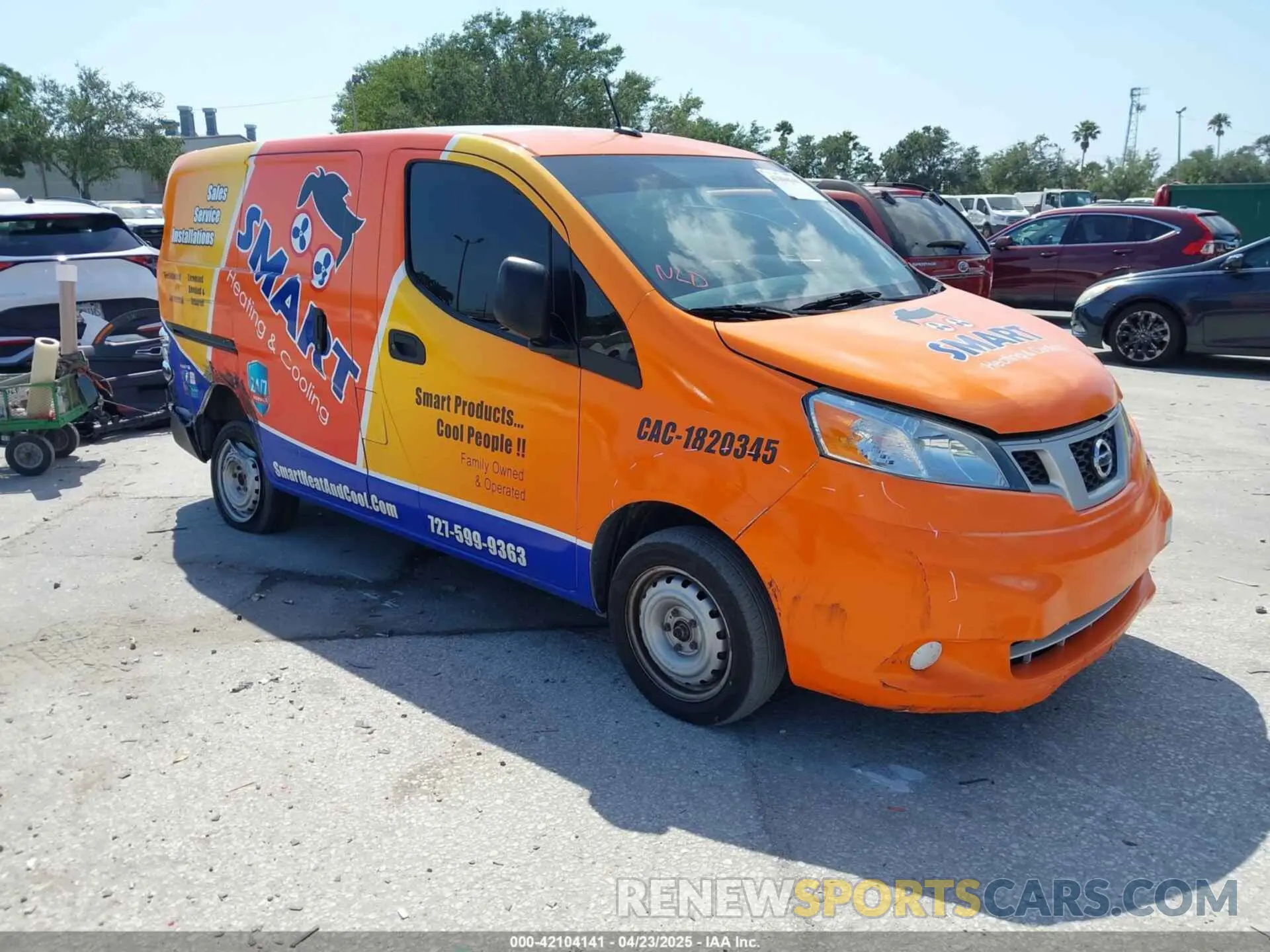 1 Фотография поврежденного автомобиля 3N6CM0KN2LK699104 NISSAN NV200  CARGO 2020