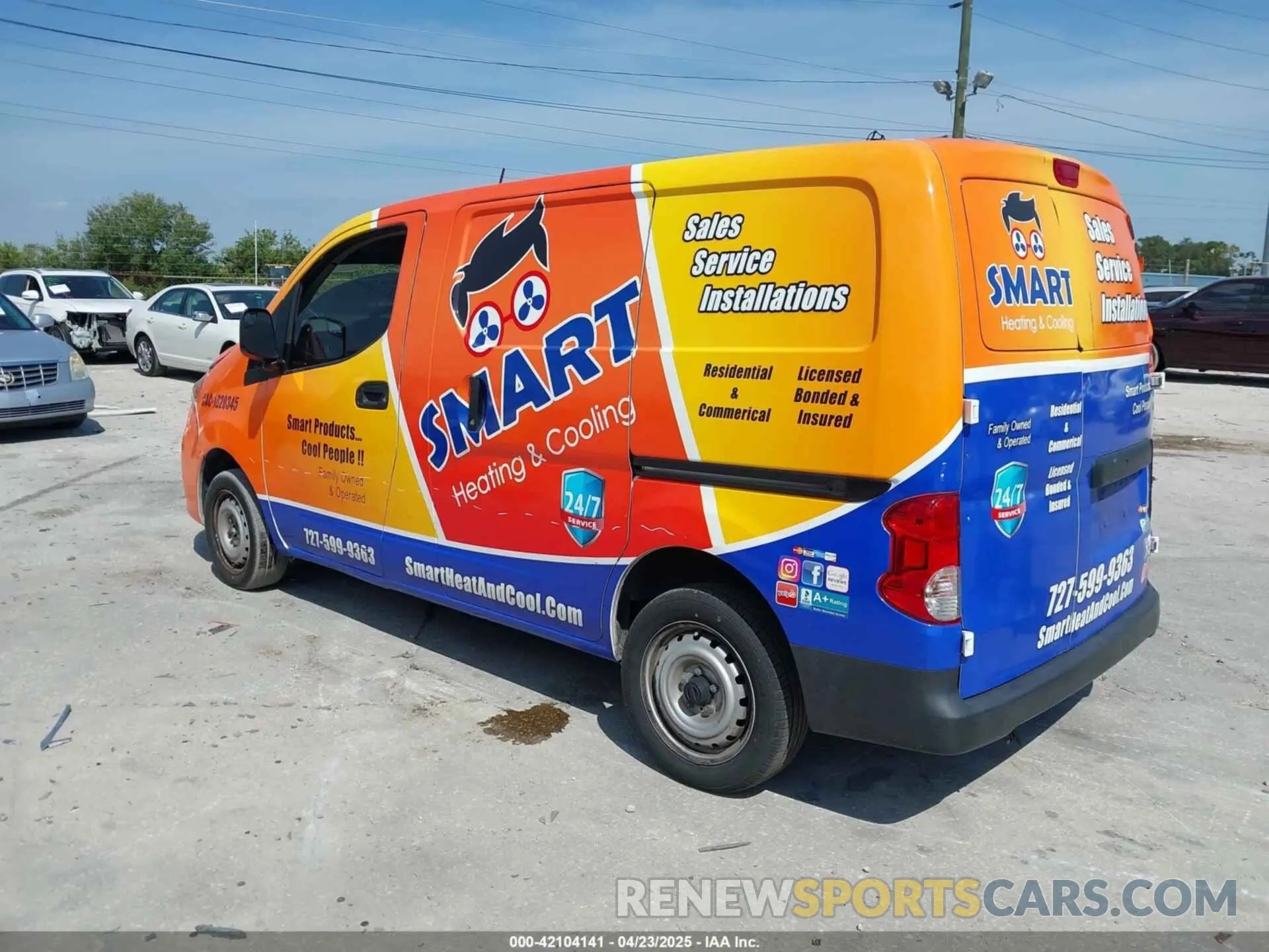3 Фотография поврежденного автомобиля 3N6CM0KN2LK699104 NISSAN NV200  CARGO 2020