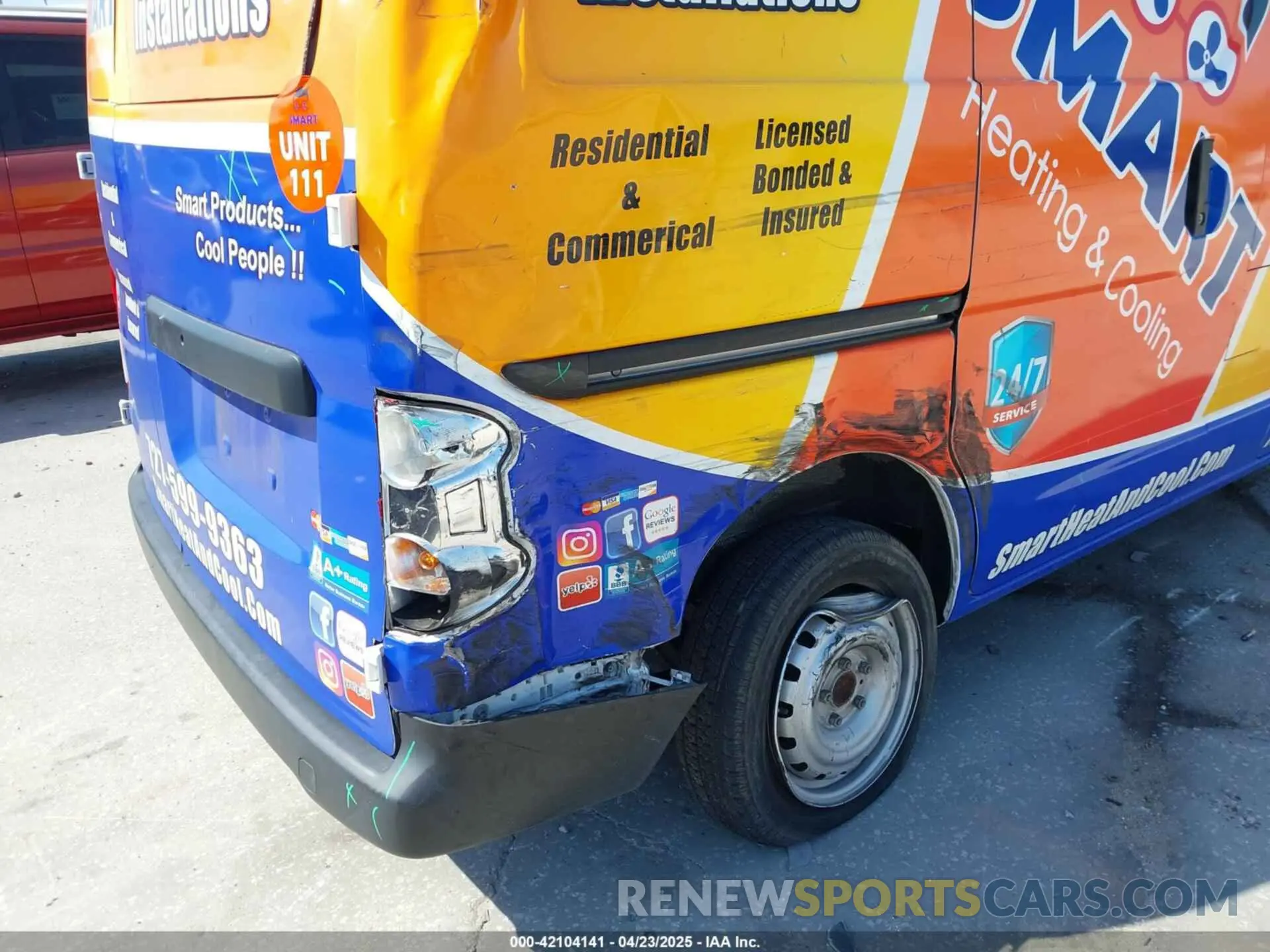 6 Фотография поврежденного автомобиля 3N6CM0KN2LK699104 NISSAN NV200  CARGO 2020