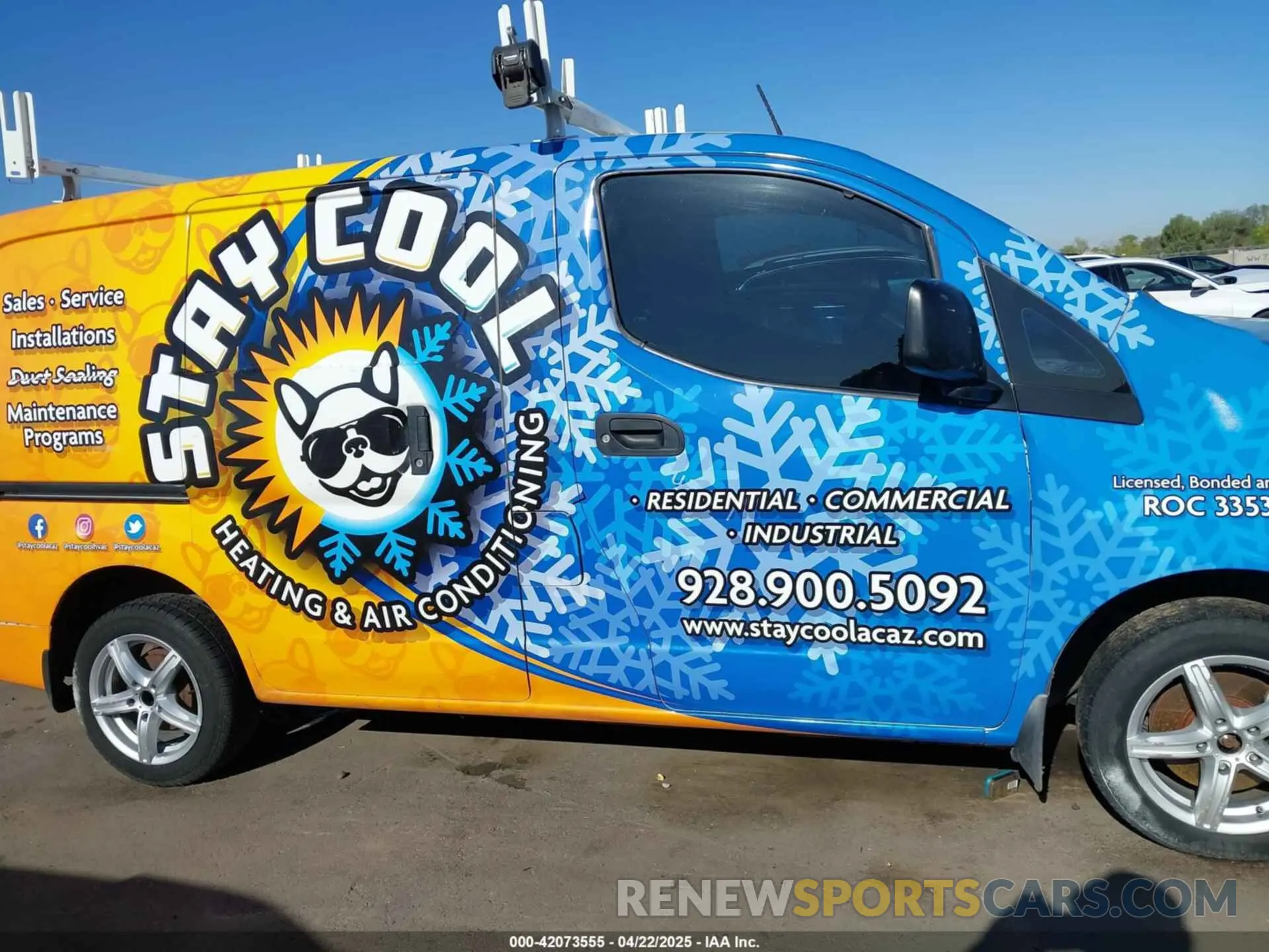 14 Photograph of a damaged car 3N6CM0KN2LK699541 NISSAN NV200  CARGO 2020
