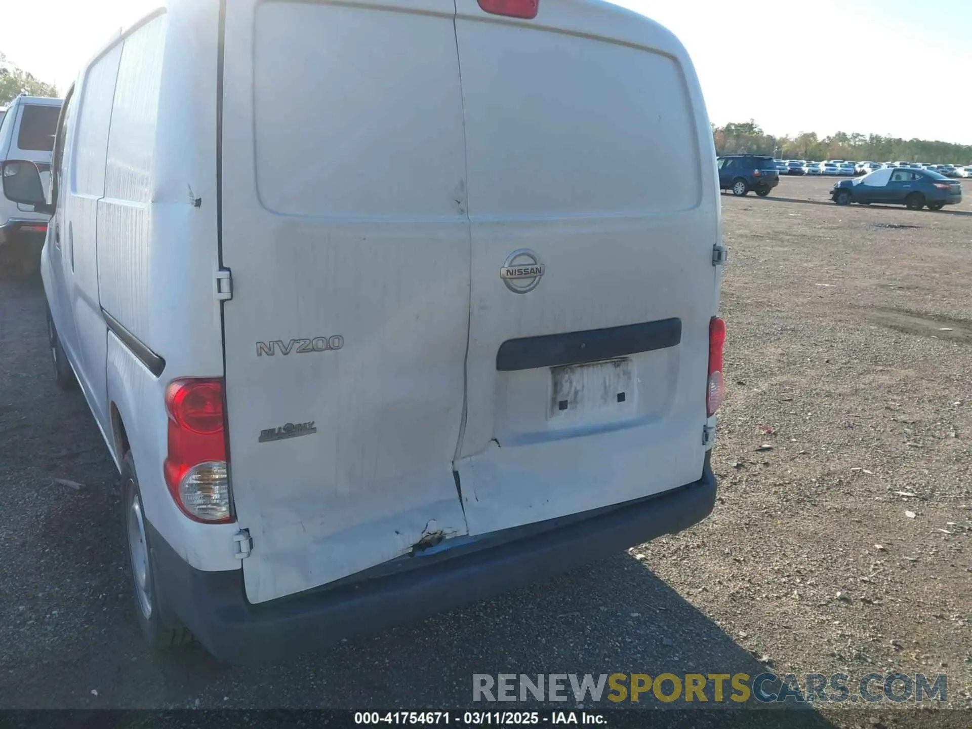 6 Photograph of a damaged car 3N6CM0KN3LK707758 NISSAN NV200  CARGO 2020