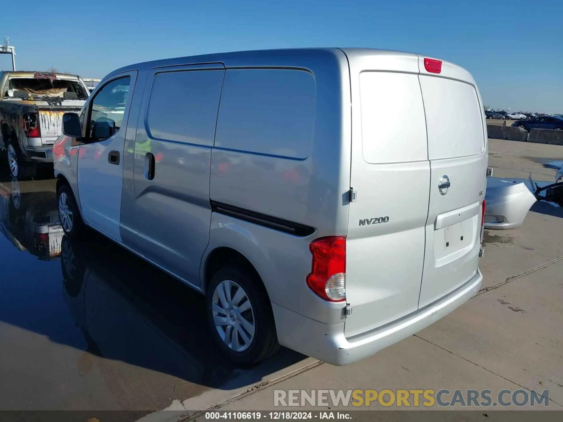 3 Photograph of a damaged car 3N6CM0KN9LK696801 NISSAN NV200  CARGO 2020