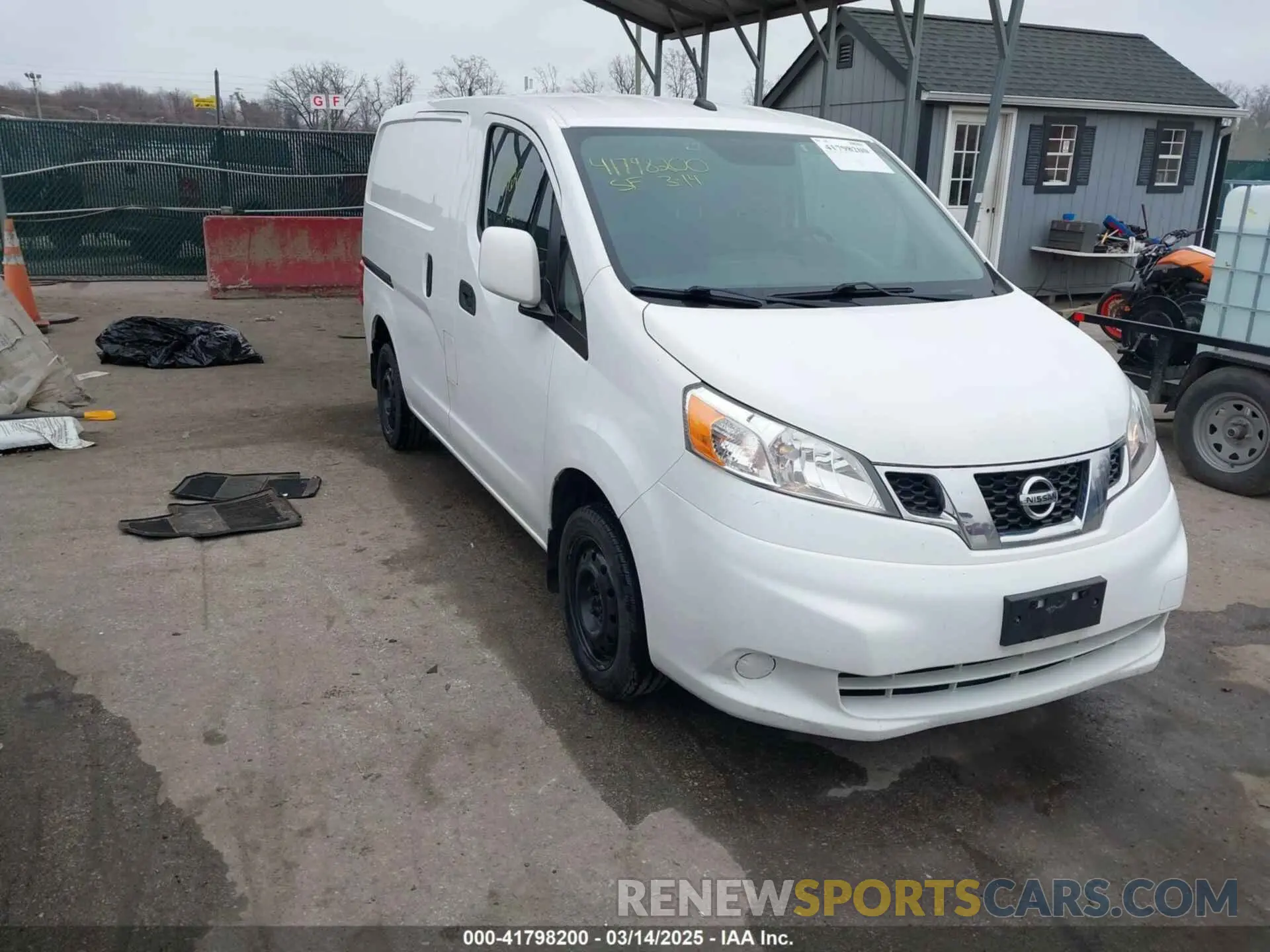 1 Photograph of a damaged car 3N6CM0KNXLK691705 NISSAN NV200  CARGO 2020