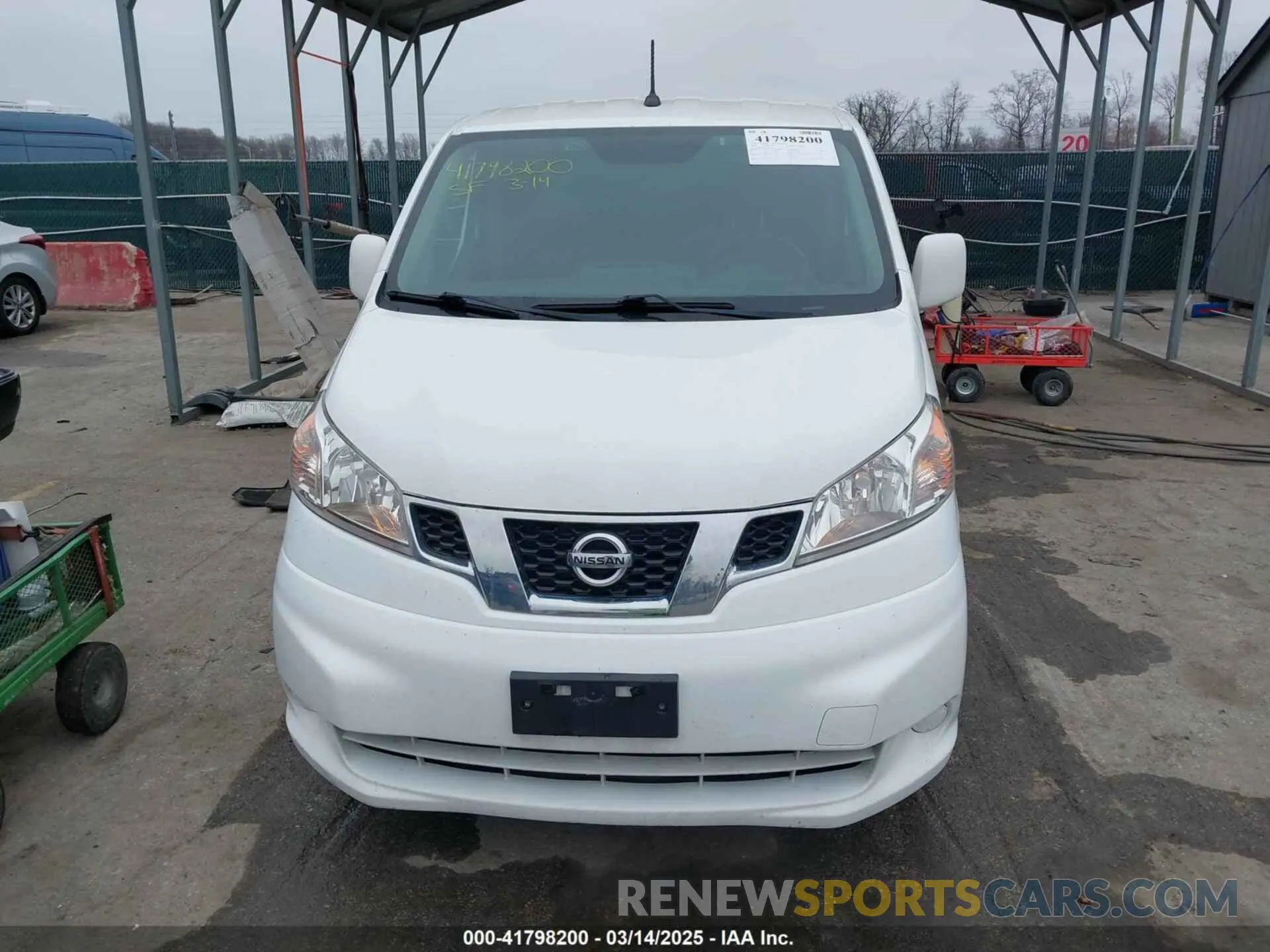 12 Photograph of a damaged car 3N6CM0KNXLK691705 NISSAN NV200  CARGO 2020