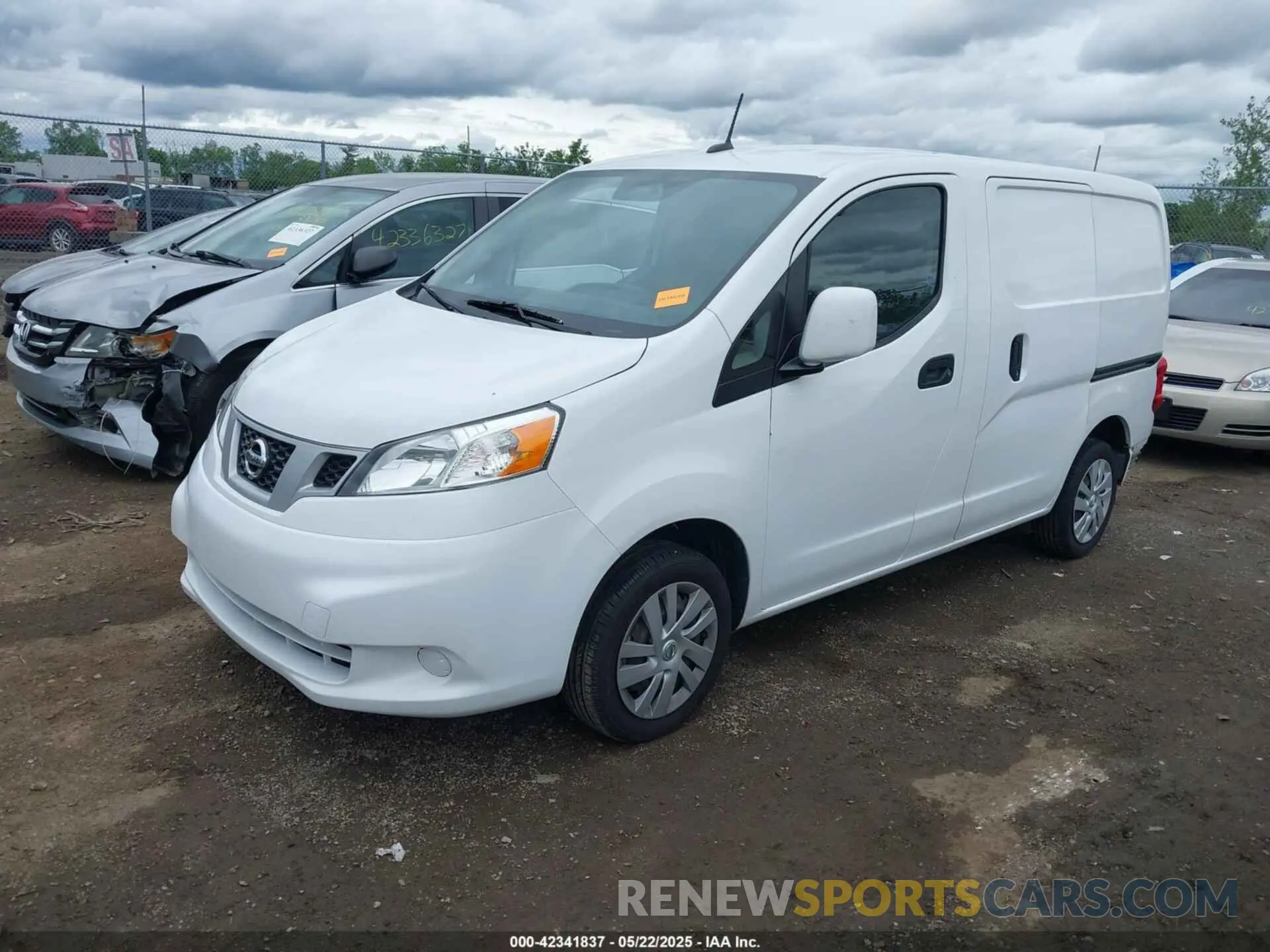 2 Photograph of a damaged car 3N6CM0KN3MK695547 NISSAN NV200  CARGO 2021