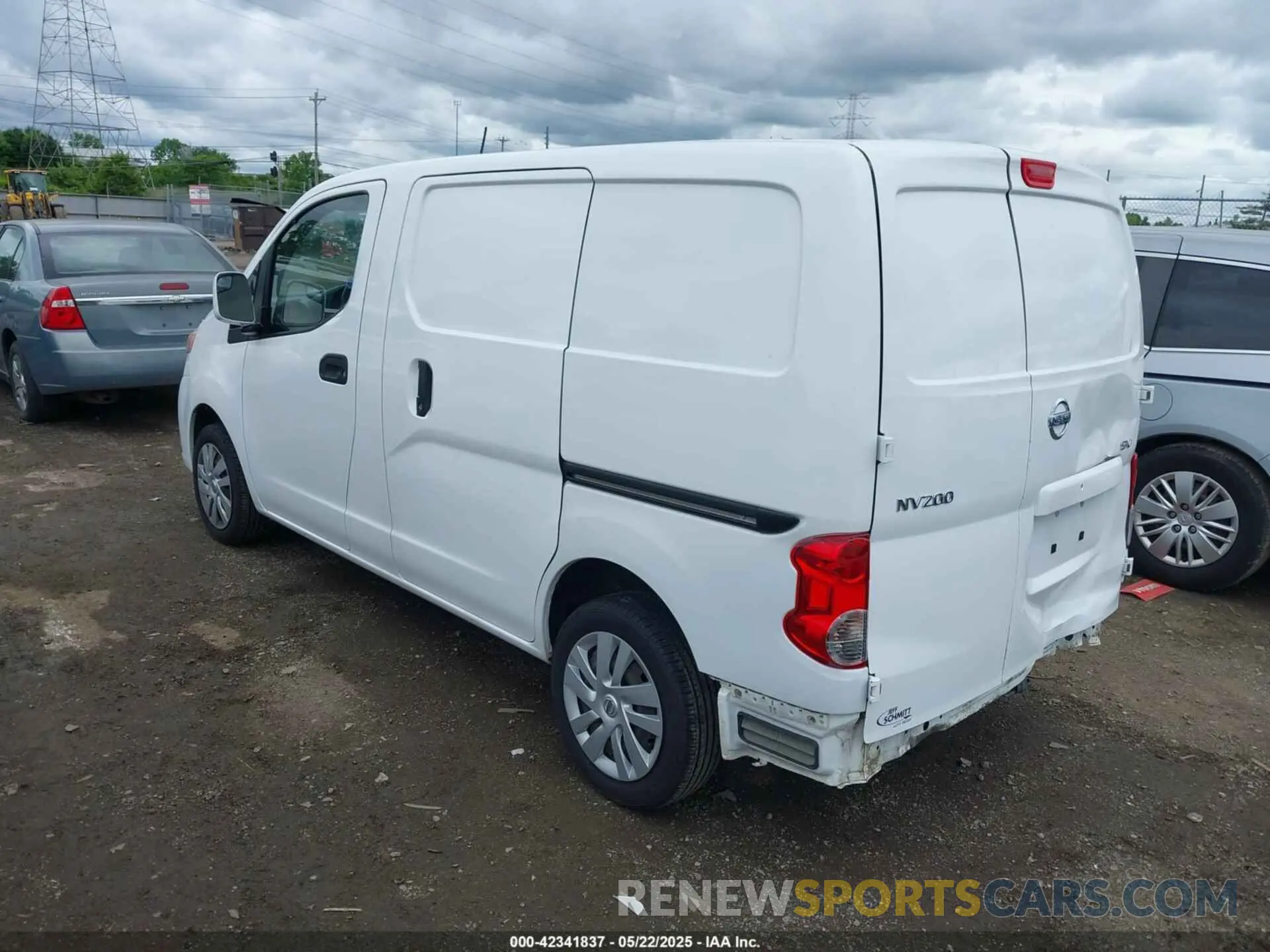 3 Photograph of a damaged car 3N6CM0KN3MK695547 NISSAN NV200  CARGO 2021