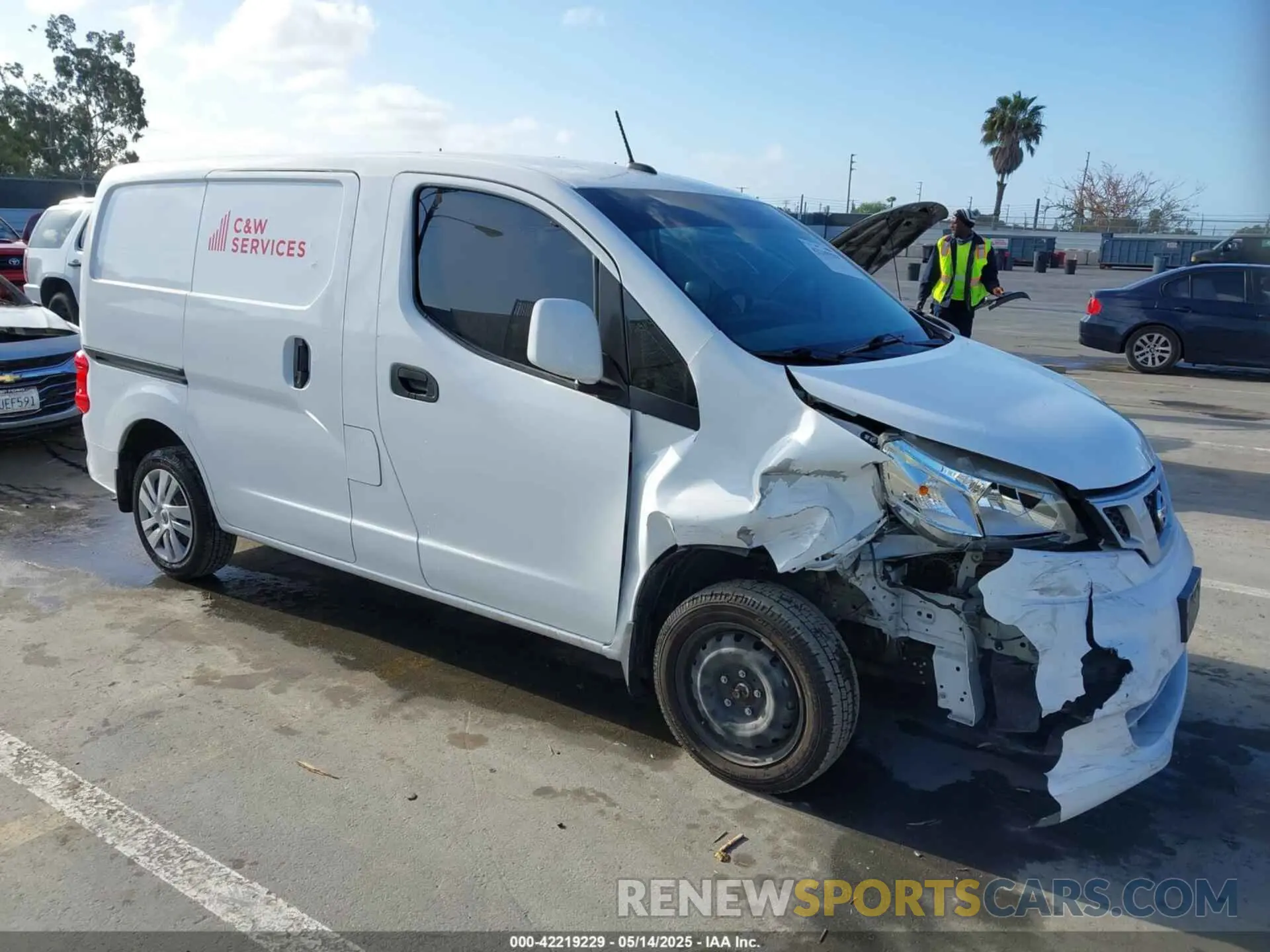 1 Фотография поврежденного автомобиля 3N6CM0KN4MK706538 NISSAN NV200  CARGO 2021