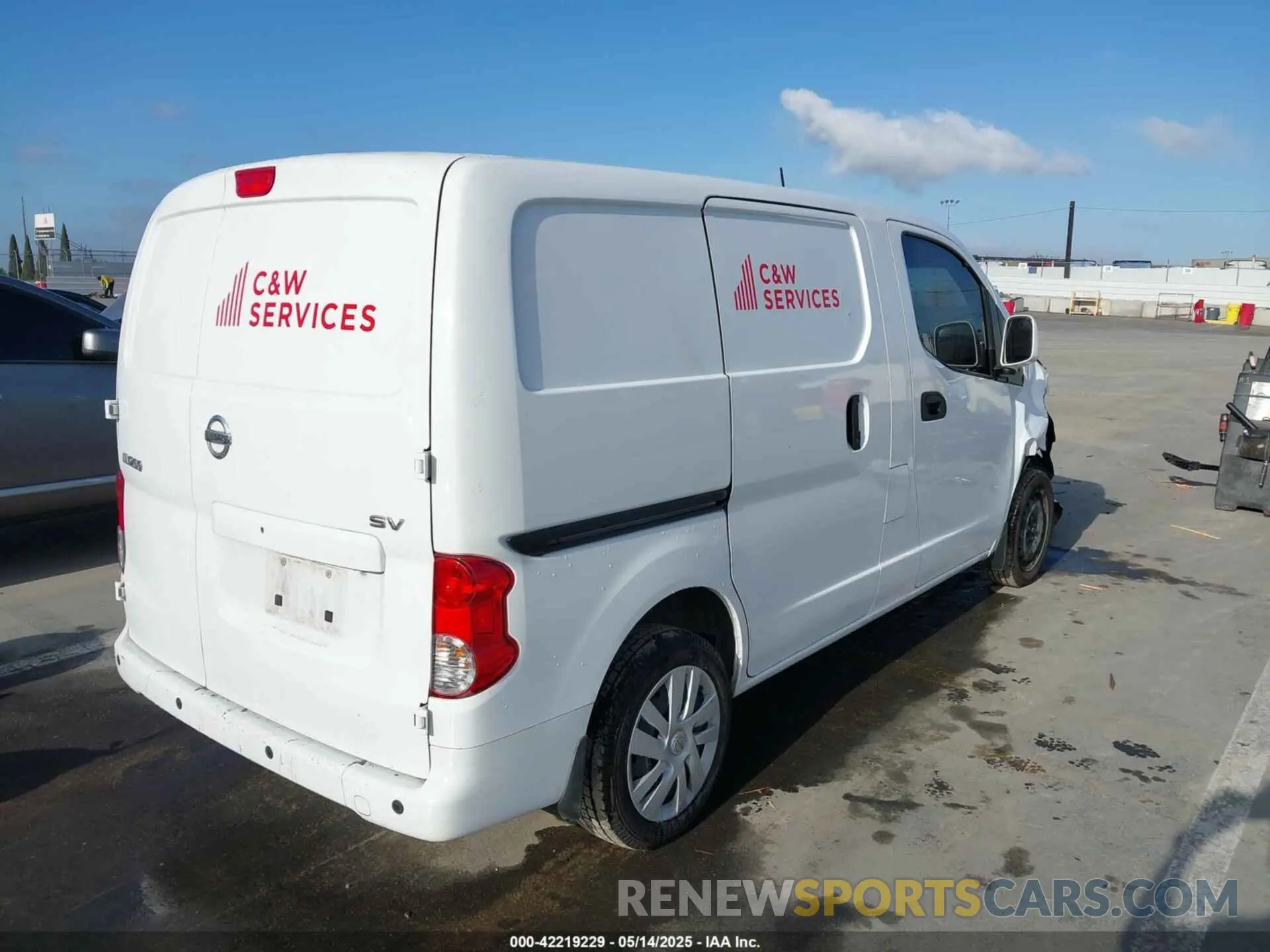 4 Фотография поврежденного автомобиля 3N6CM0KN4MK706538 NISSAN NV200  CARGO 2021