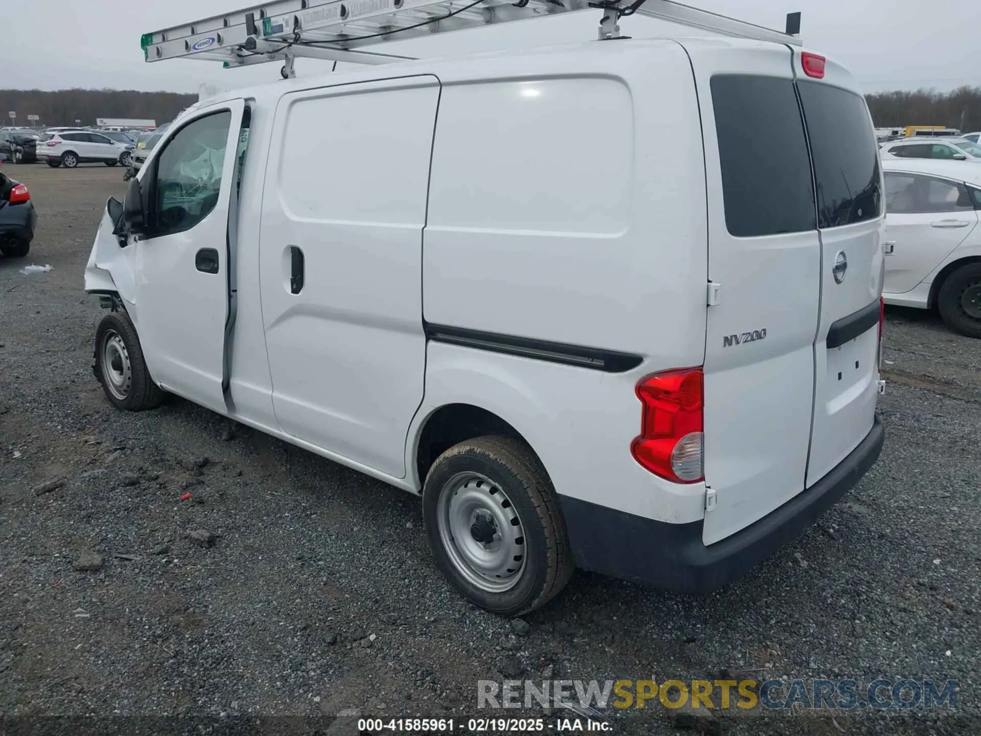 3 Photograph of a damaged car 3N6CM0KN6MK692142 NISSAN NV200  CARGO 2021