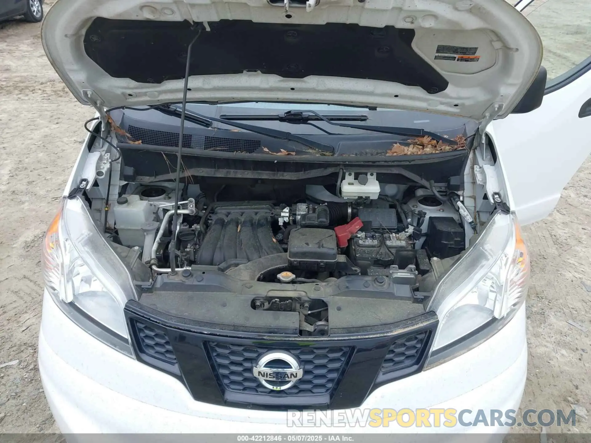 10 Photograph of a damaged car 3N6CM0KN6MK696823 NISSAN NV200  CARGO 2021