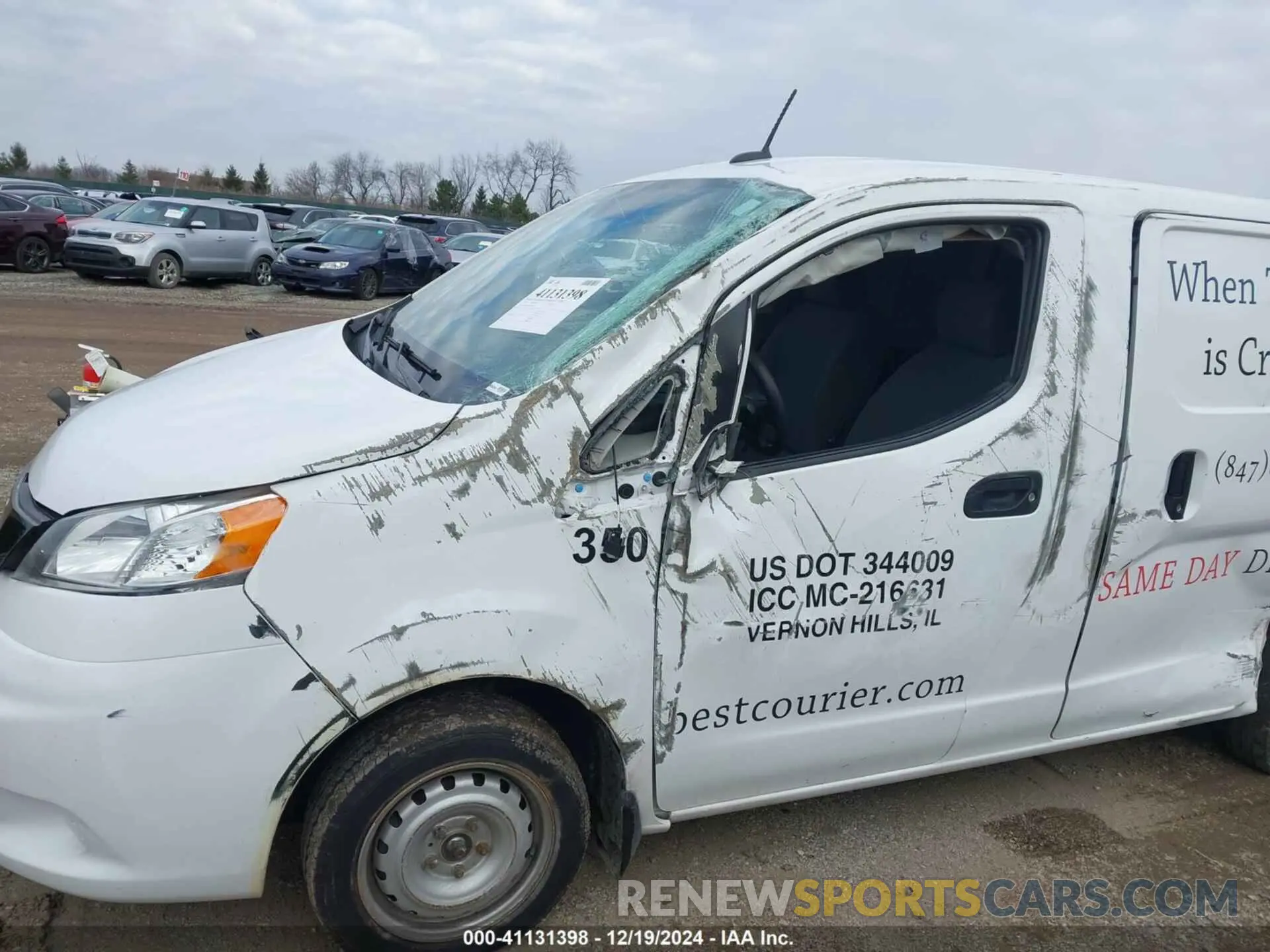 6 Photograph of a damaged car 3N6CM0KN7MK704685 NISSAN NV200  CARGO 2021