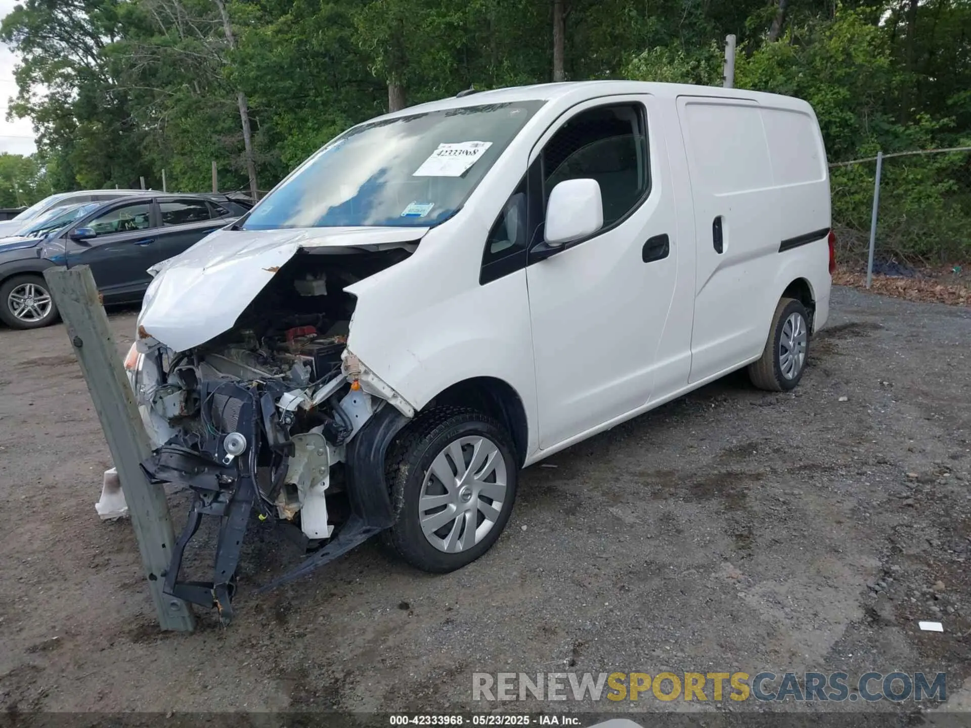 2 Photograph of a damaged car 3N6CM0KN8MK705506 NISSAN NV200  CARGO 2021