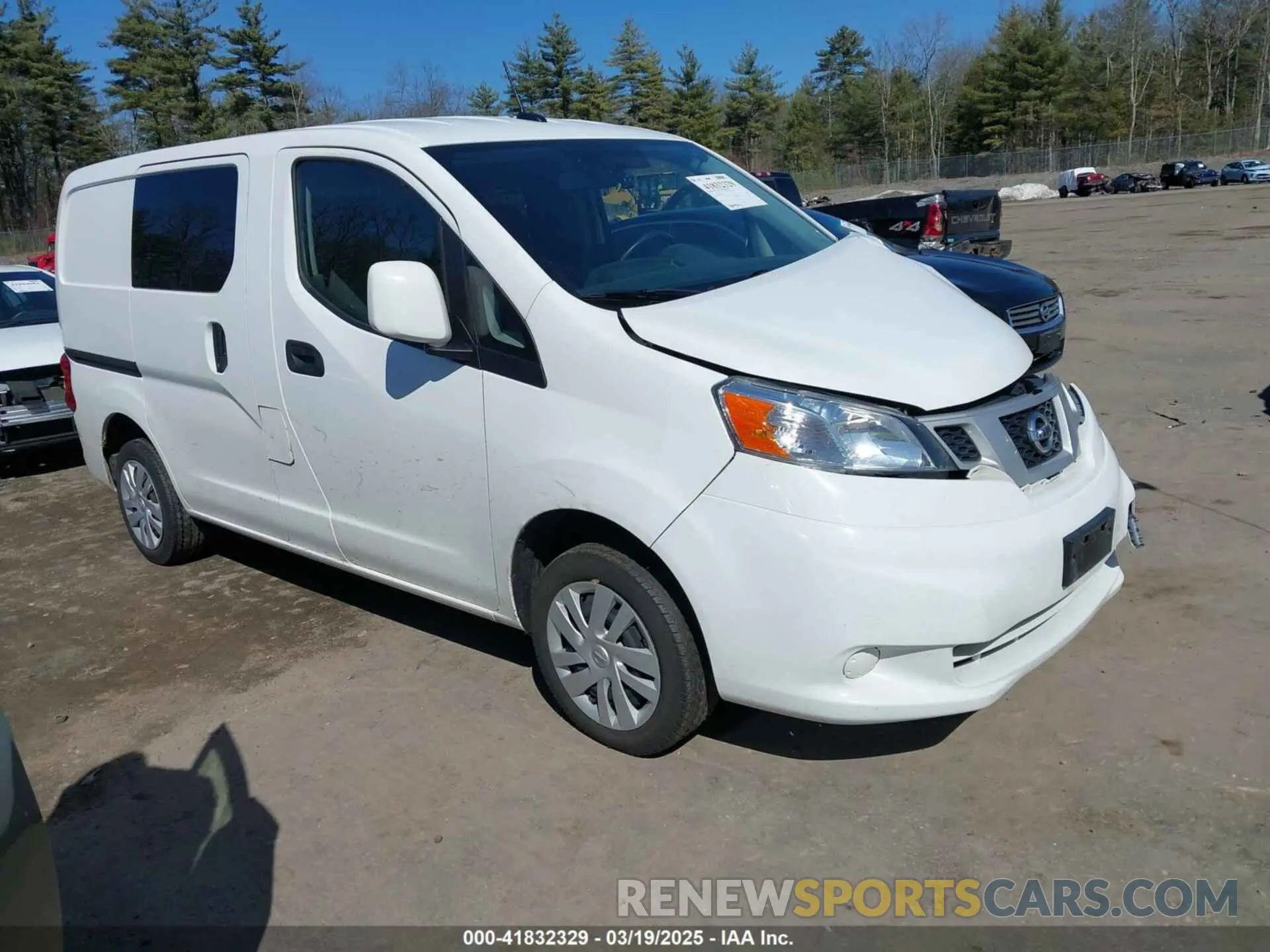 1 Photograph of a damaged car 3N6CM0KN9MK696475 NISSAN NV200  CARGO 2021
