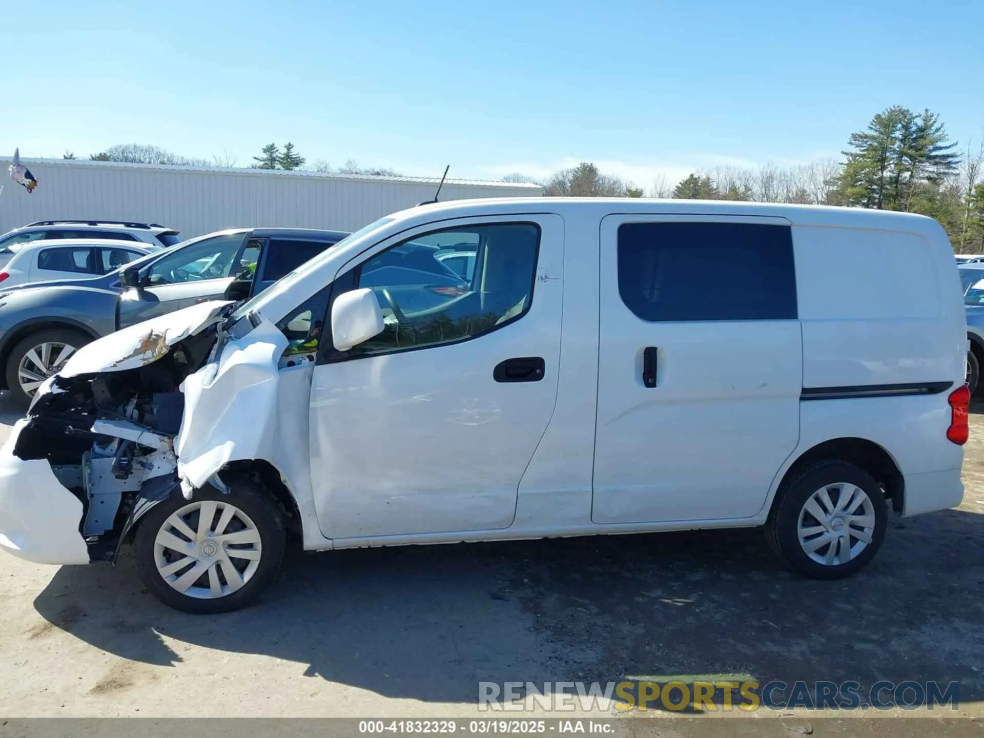 14 Photograph of a damaged car 3N6CM0KN9MK696475 NISSAN NV200  CARGO 2021