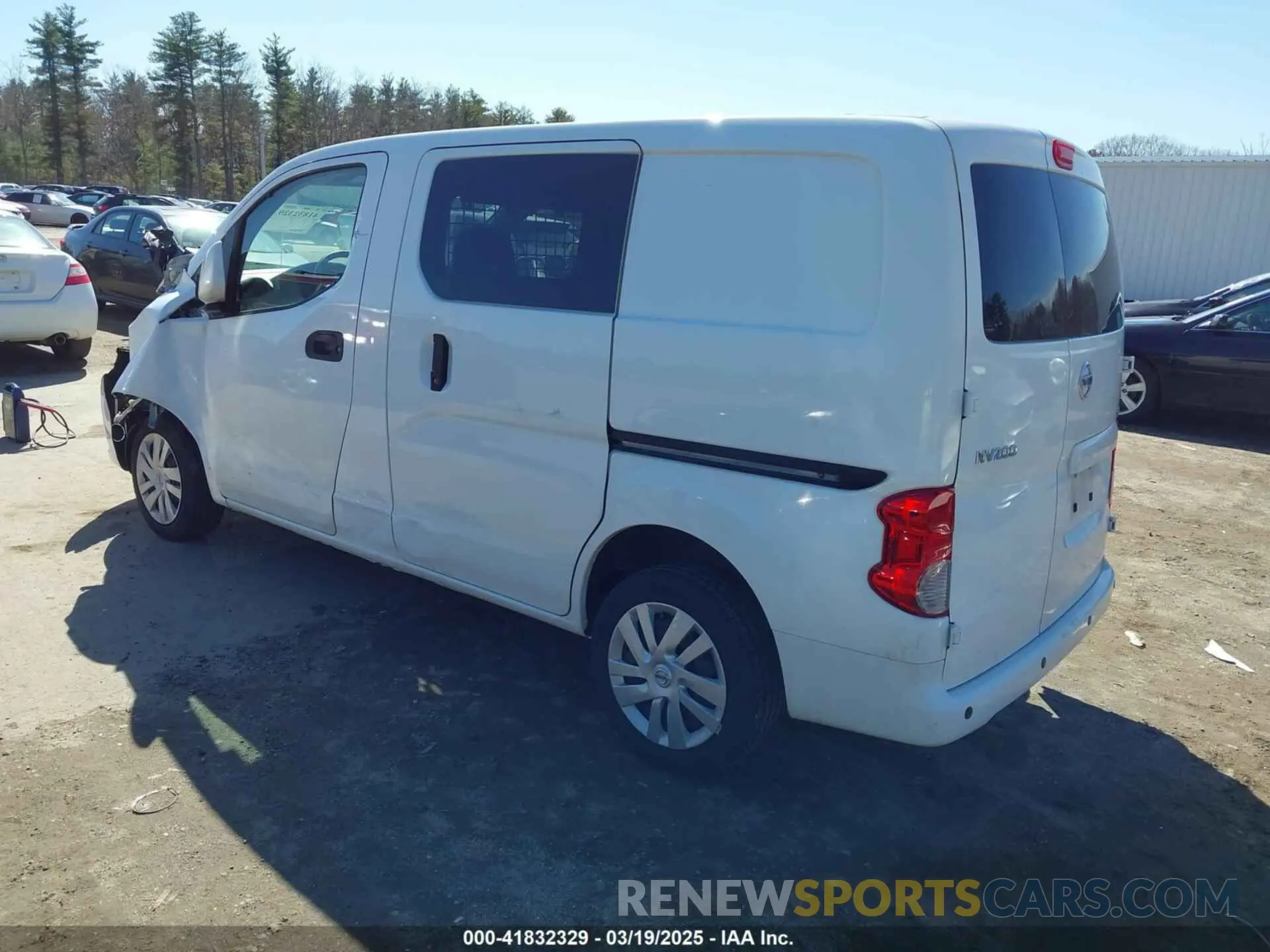 3 Photograph of a damaged car 3N6CM0KN9MK696475 NISSAN NV200  CARGO 2021