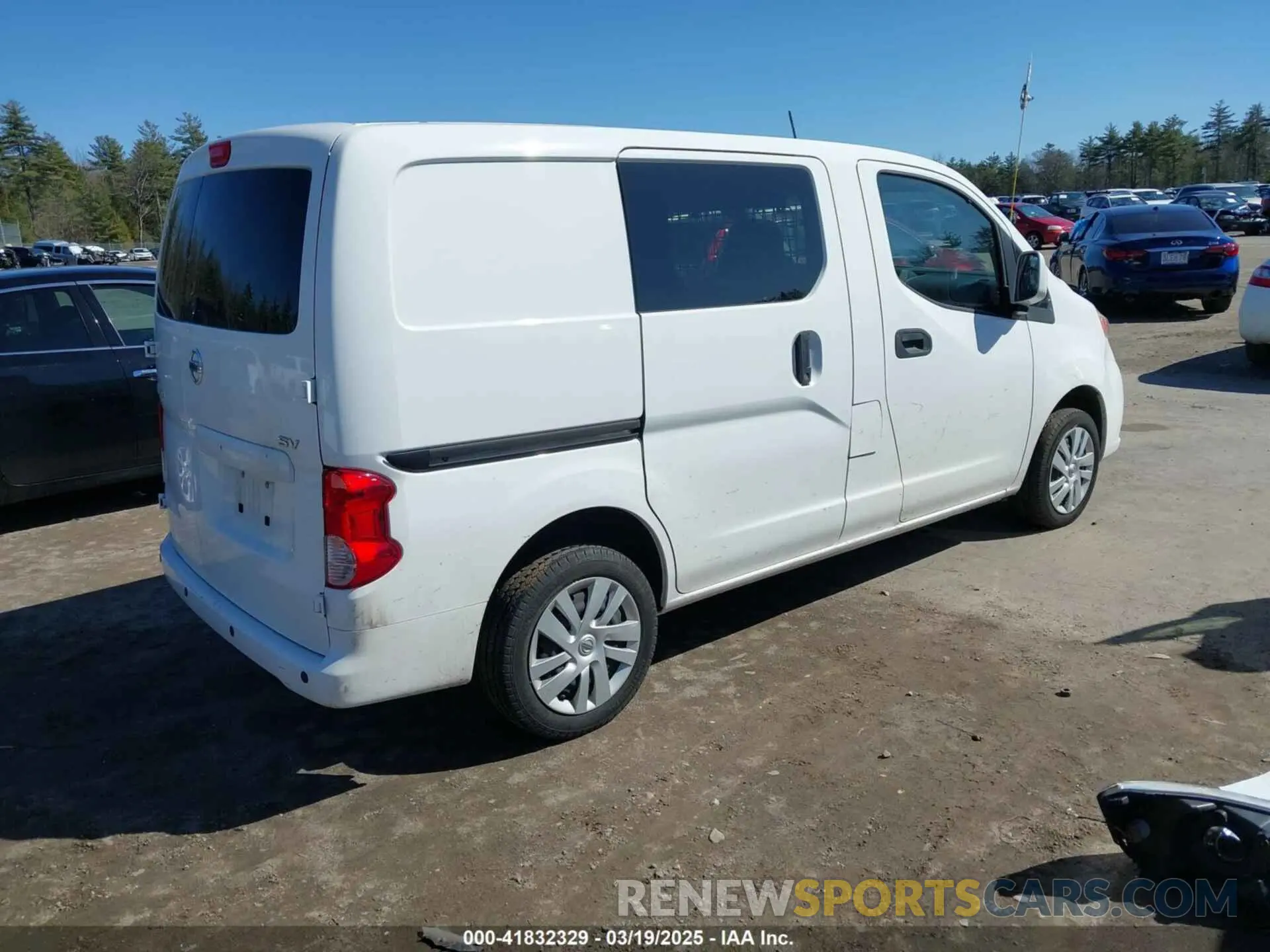 4 Photograph of a damaged car 3N6CM0KN9MK696475 NISSAN NV200  CARGO 2021