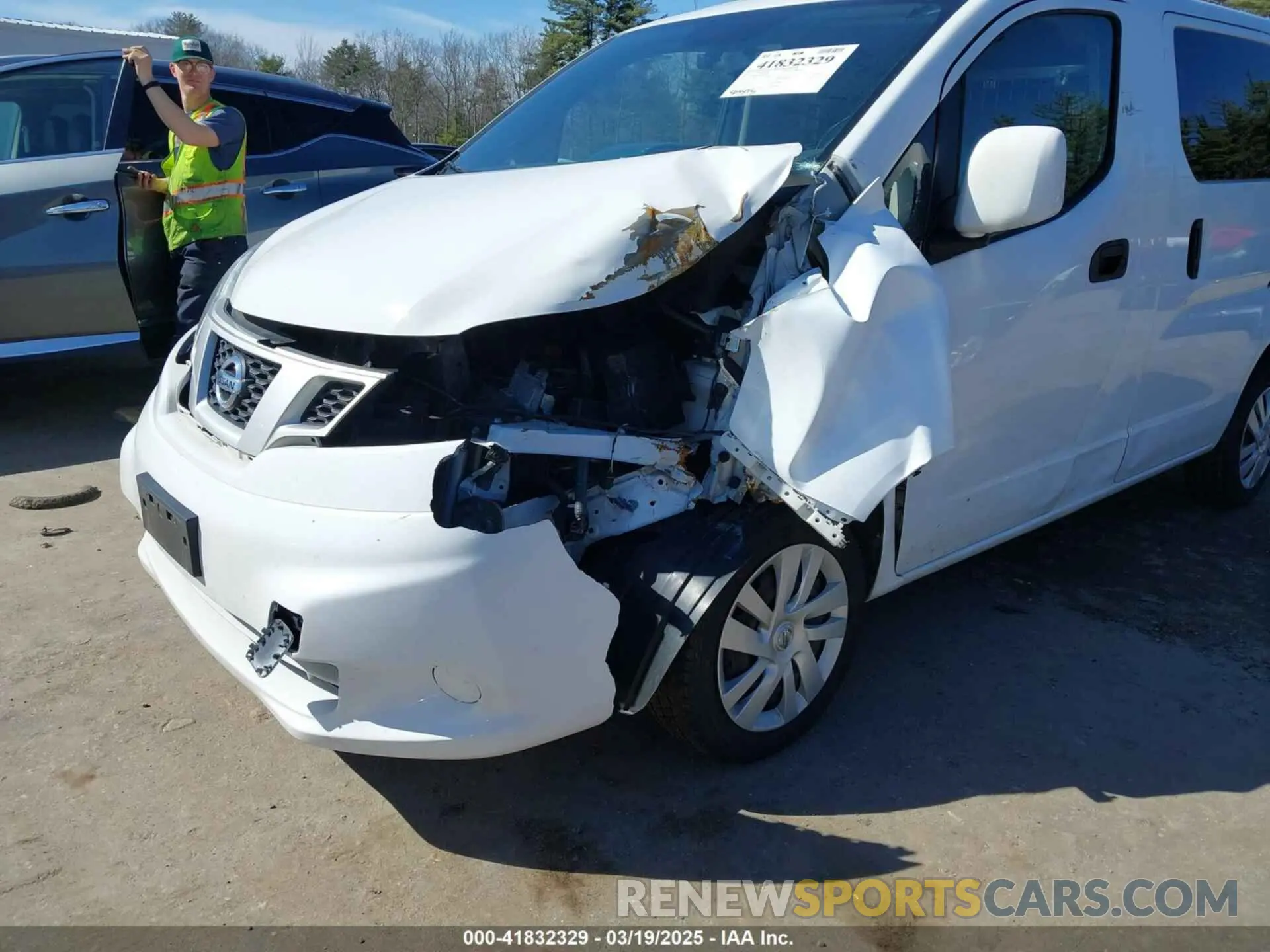 6 Photograph of a damaged car 3N6CM0KN9MK696475 NISSAN NV200  CARGO 2021