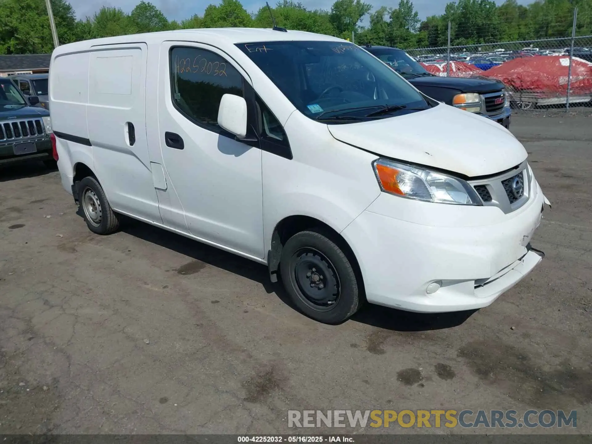1 Photograph of a damaged car 3N6CM0KN9MK707264 NISSAN NV200  CARGO 2021