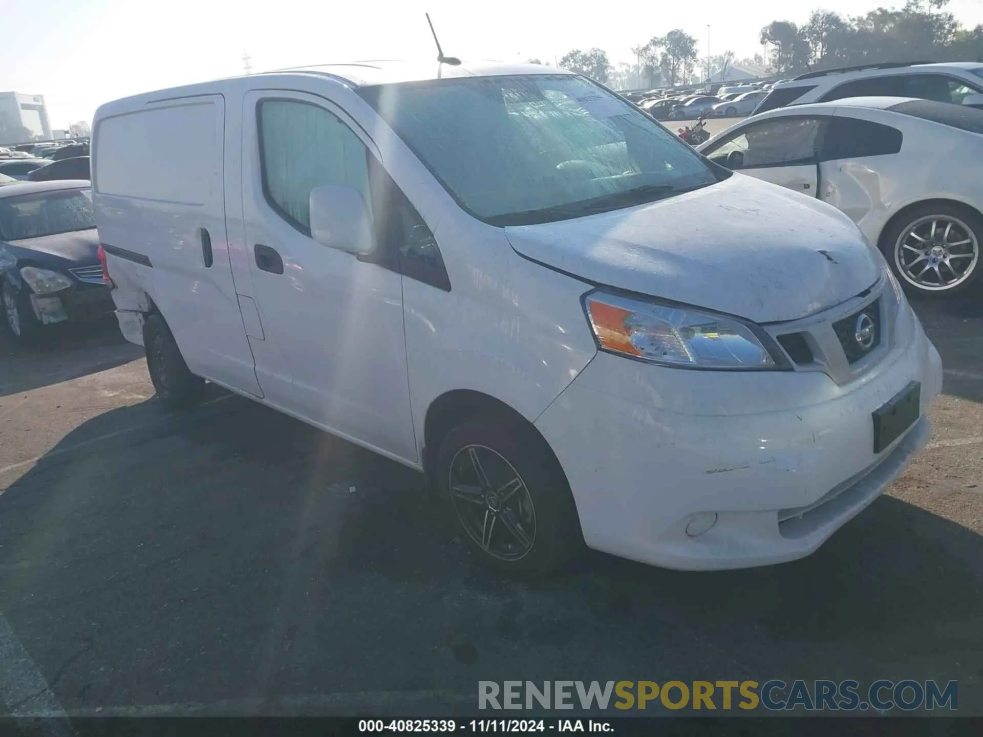 1 Photograph of a damaged car 3N6CM0KN4MK691846 NISSAN NV200 COMPACT CARGO 2021