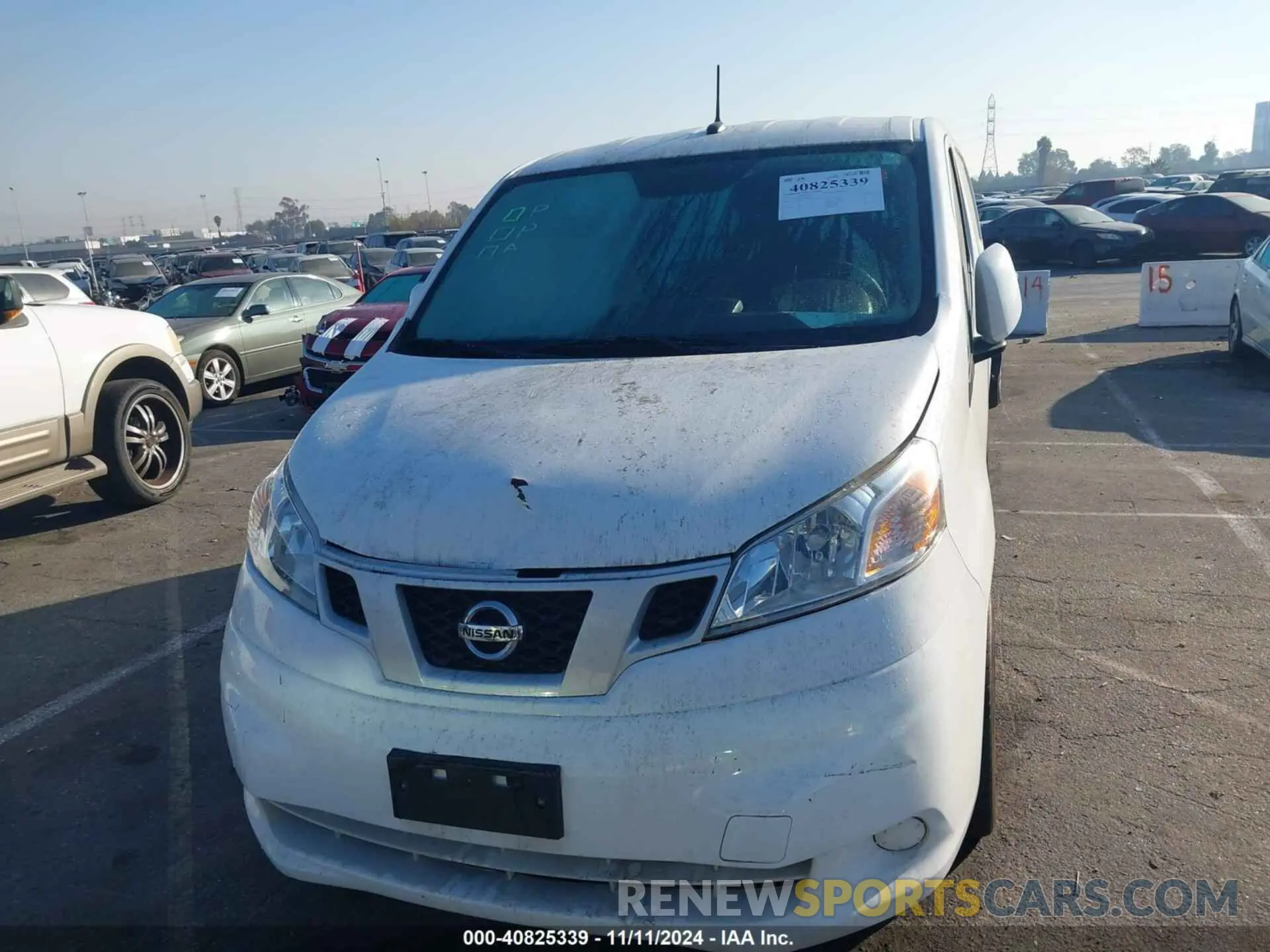 12 Photograph of a damaged car 3N6CM0KN4MK691846 NISSAN NV200 COMPACT CARGO 2021