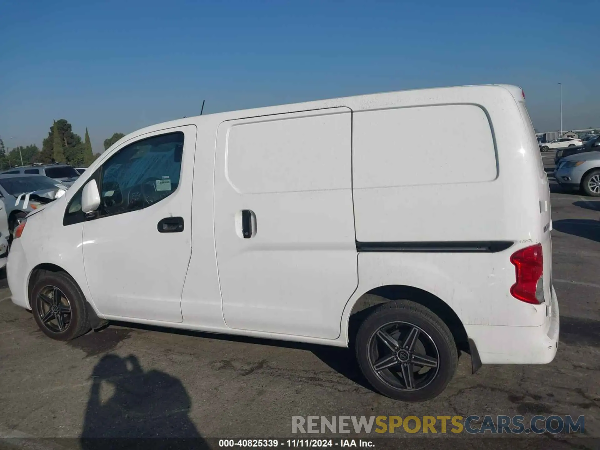 14 Photograph of a damaged car 3N6CM0KN4MK691846 NISSAN NV200 COMPACT CARGO 2021